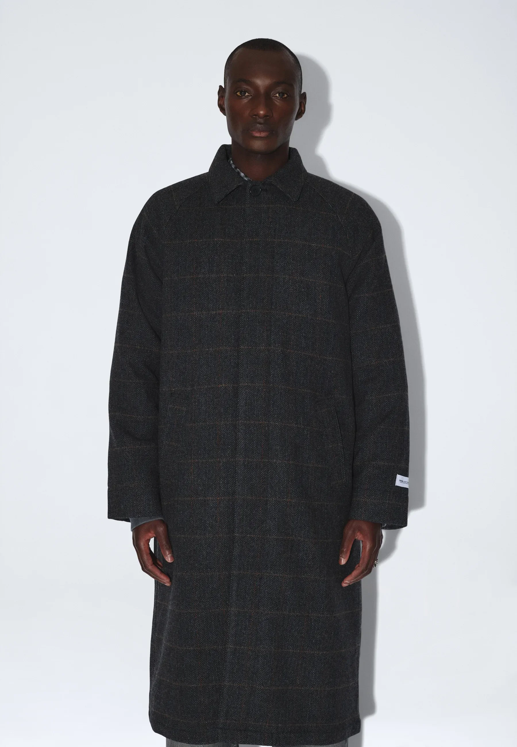 Jayden Coat - Grey Herringbone - Image 15