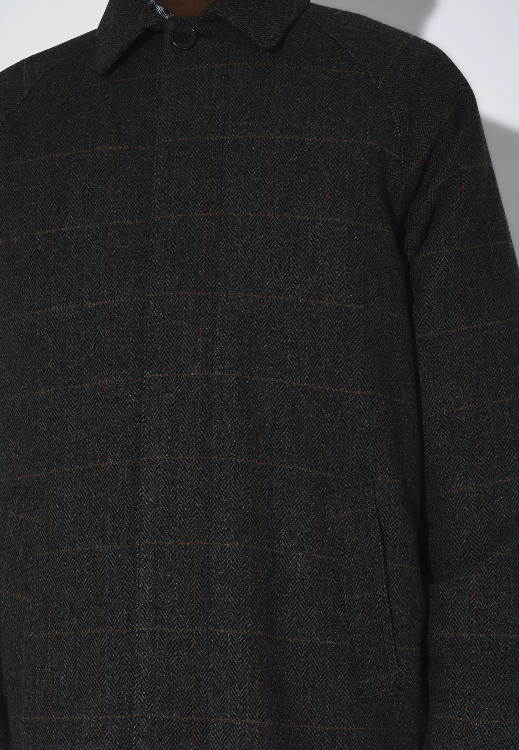 Jayden Coat - Grey Herringbone - Image 20