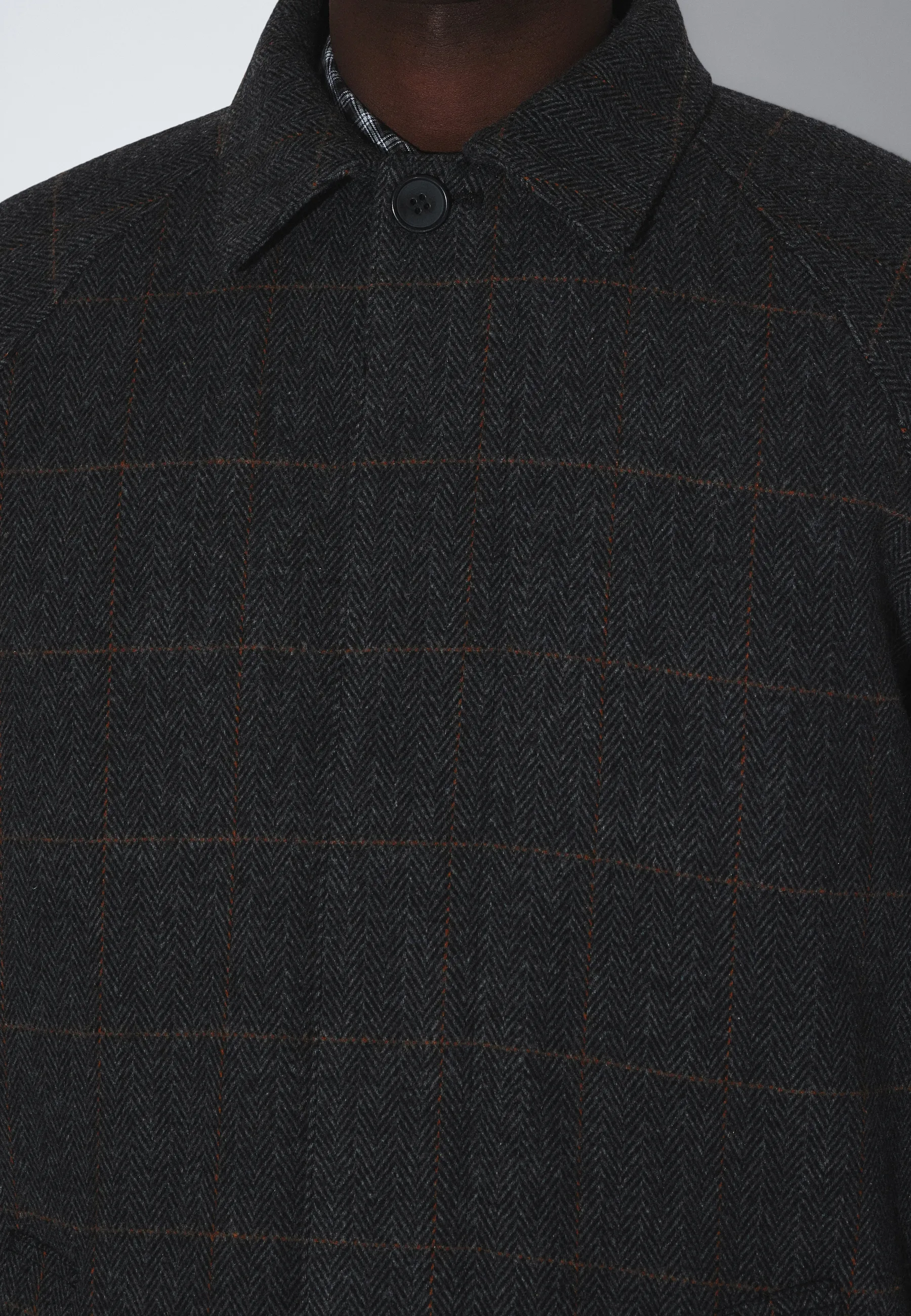 Jayden Coat - Grey Herringbone - Image 23