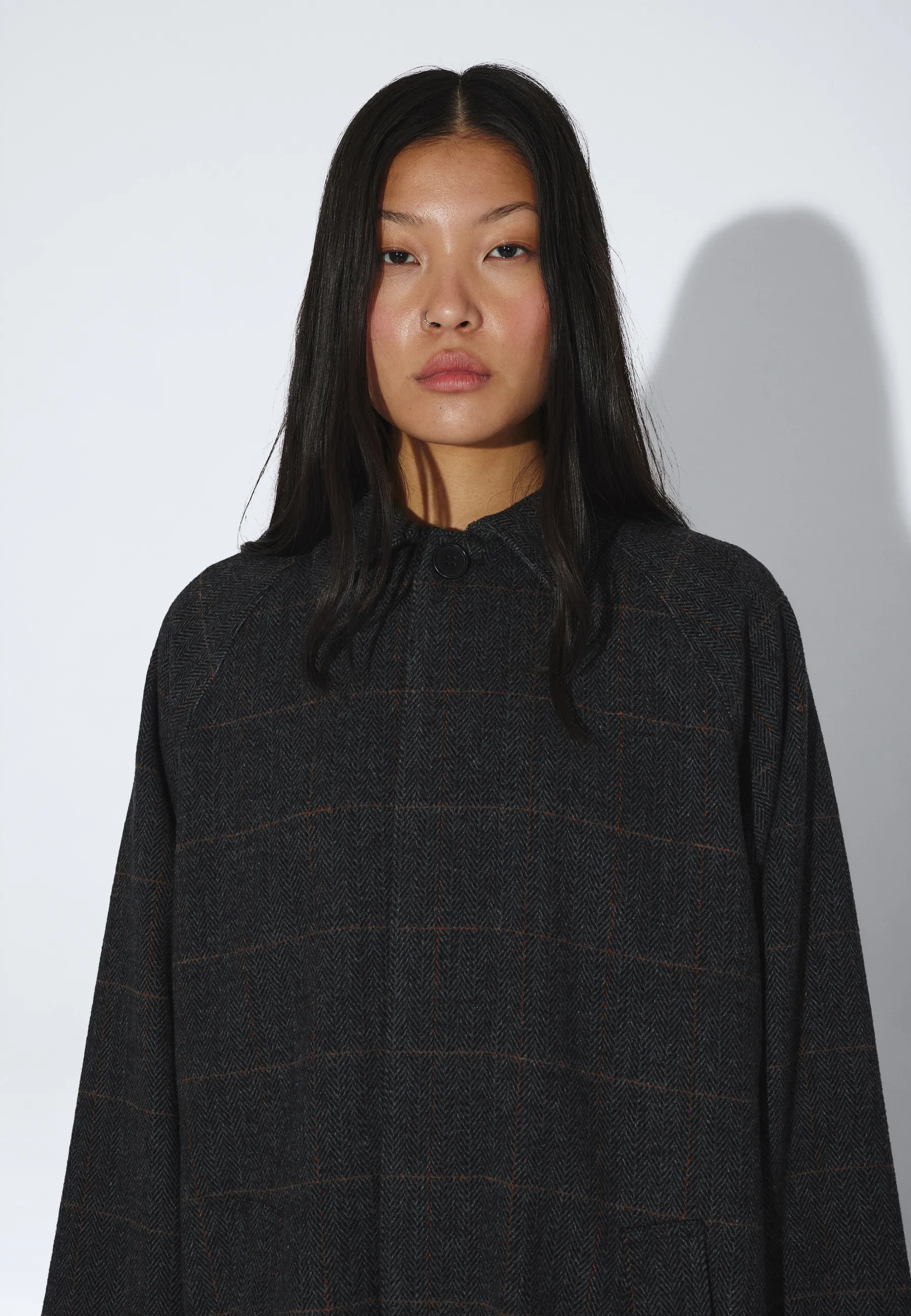 Jayden Coat - Grey Herringbone - Image 24
