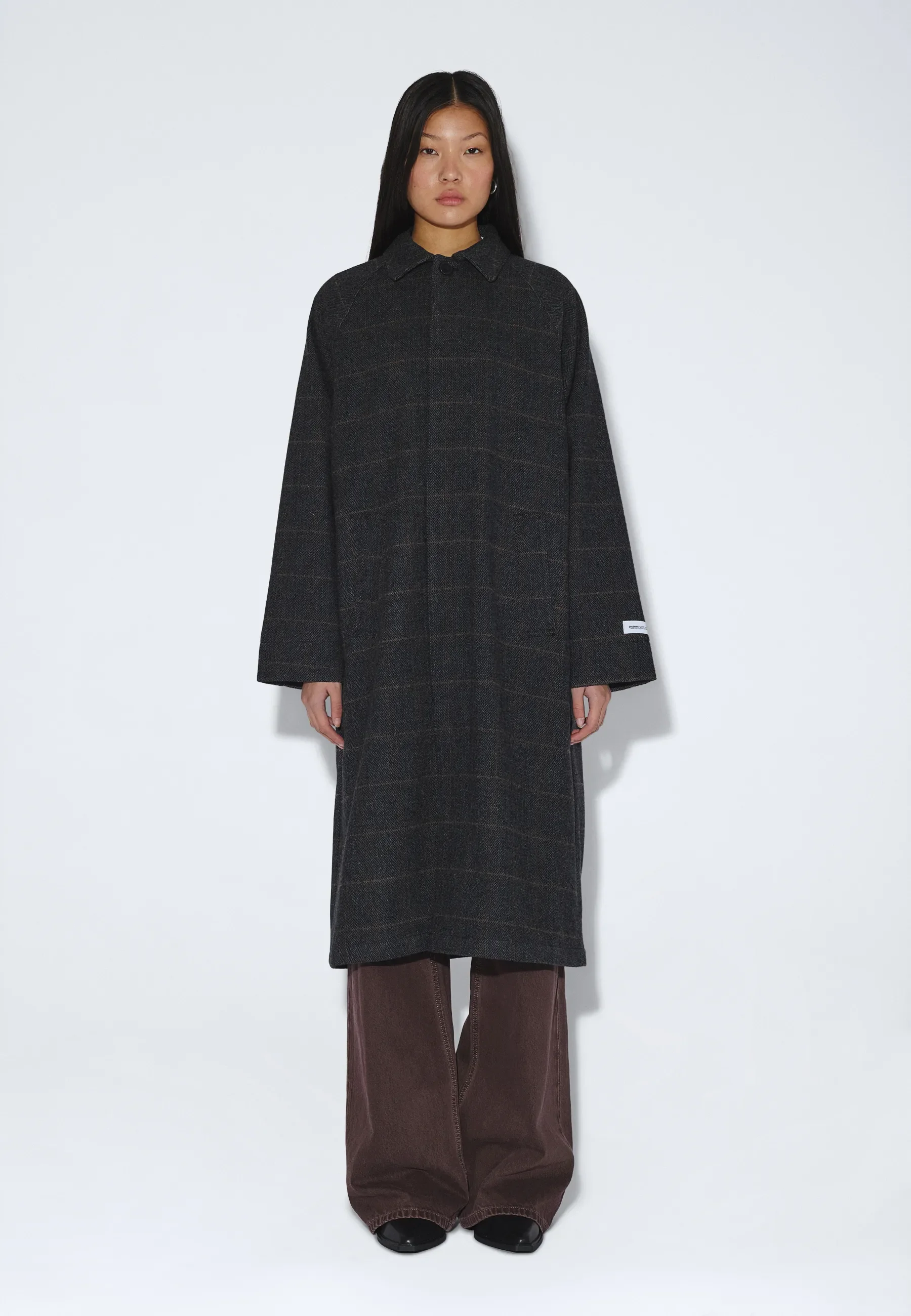 Jayden Coat - Grey Herringbone - Image 5