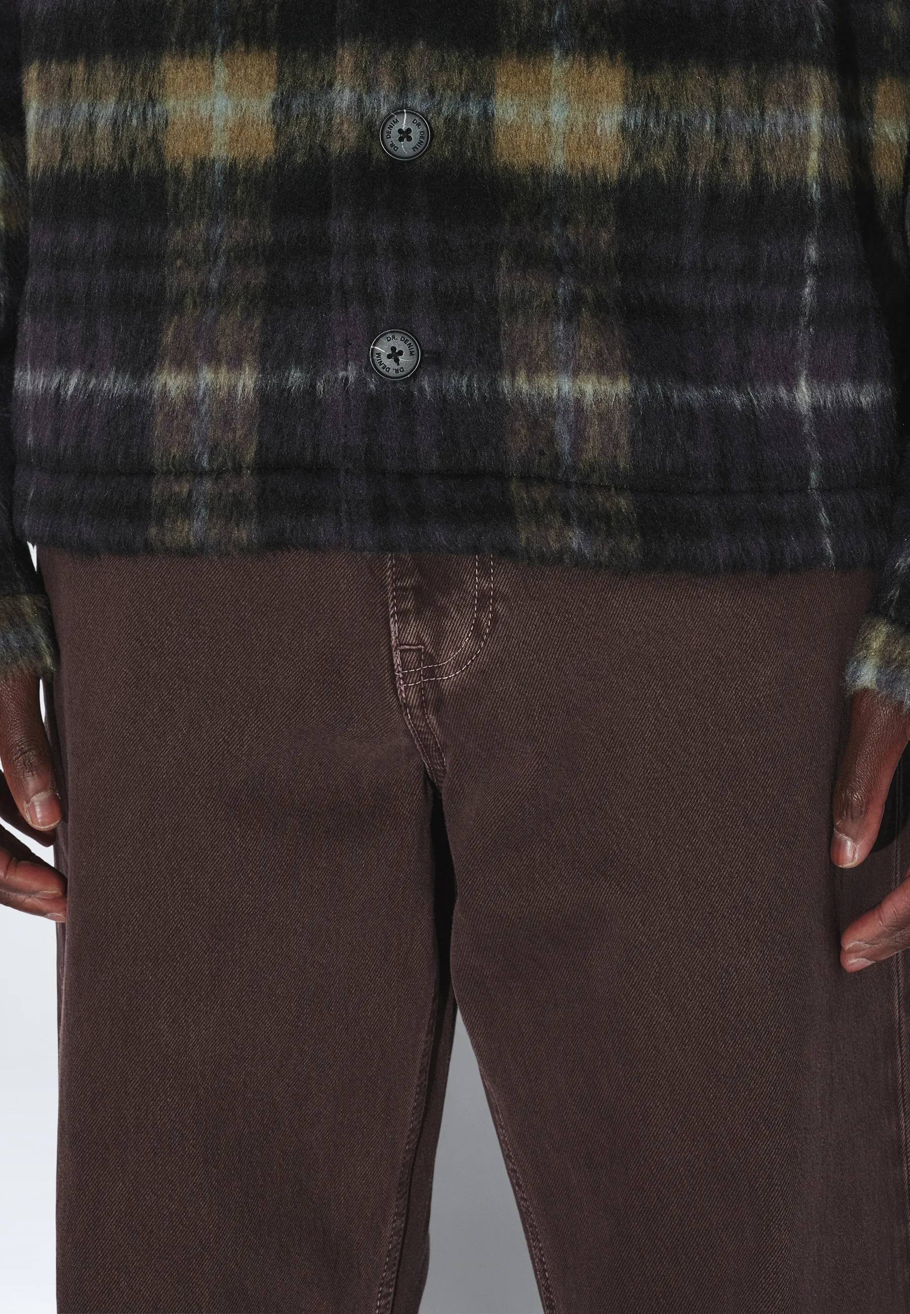 Julian Cardigan - Black Olive Check - Image 16