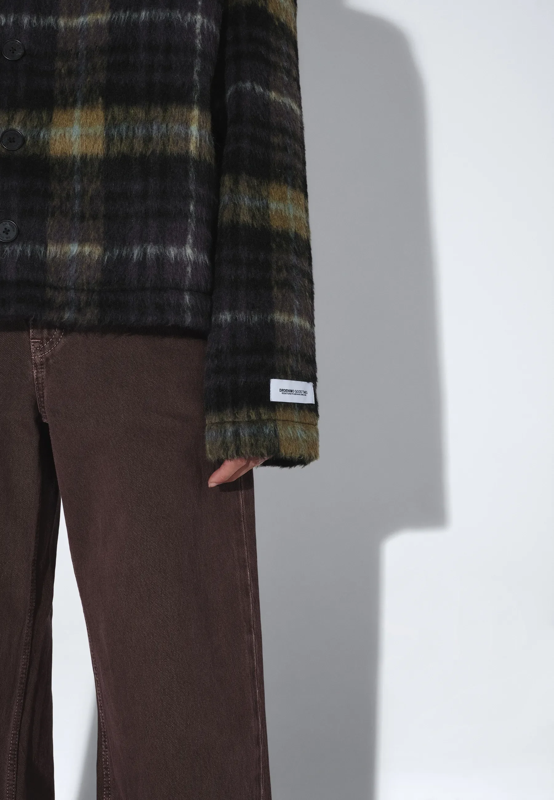 Julian Cardigan - Black Olive Check - Image 17