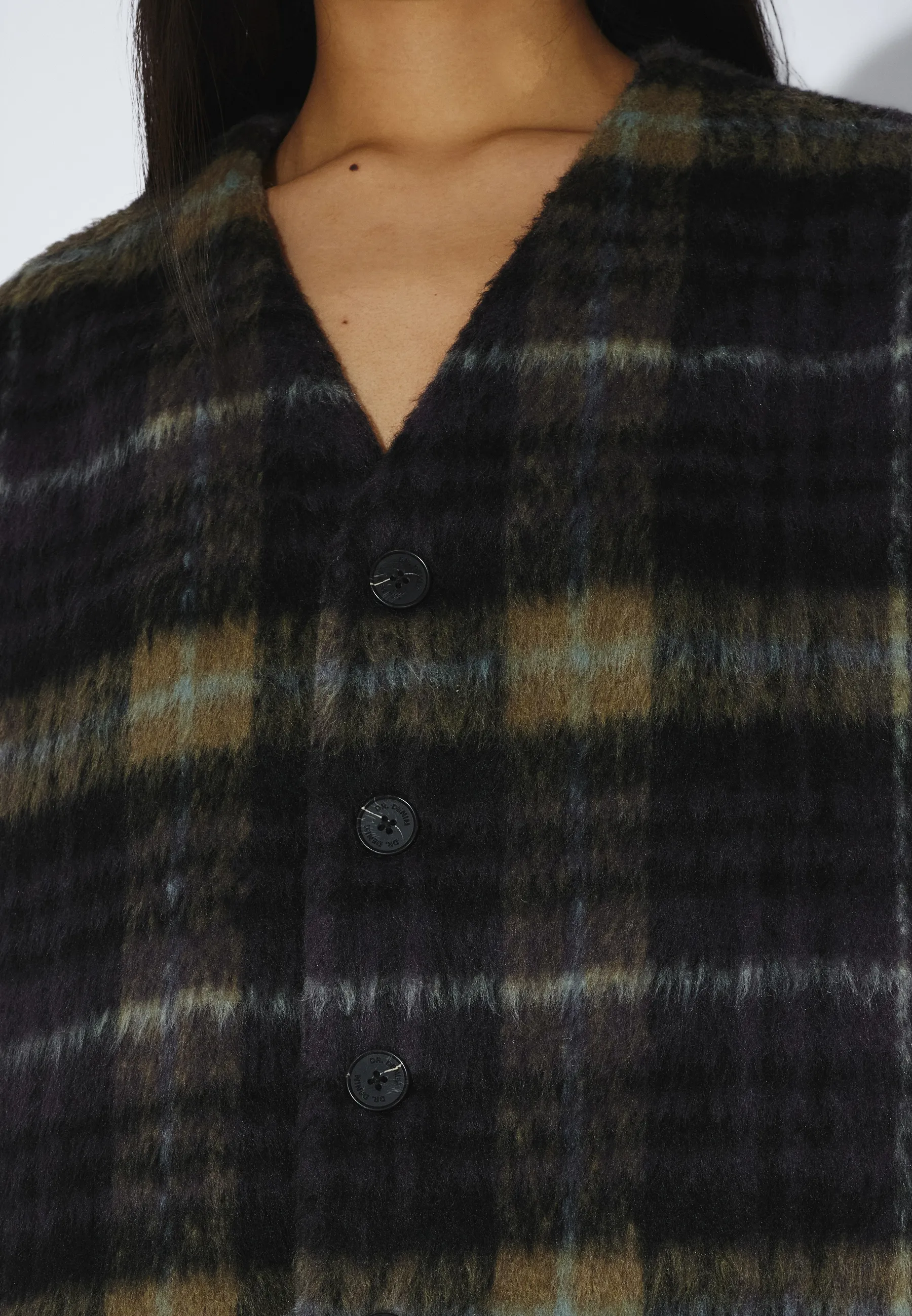 Julian Cardigan - Black Olive Check - Image 19