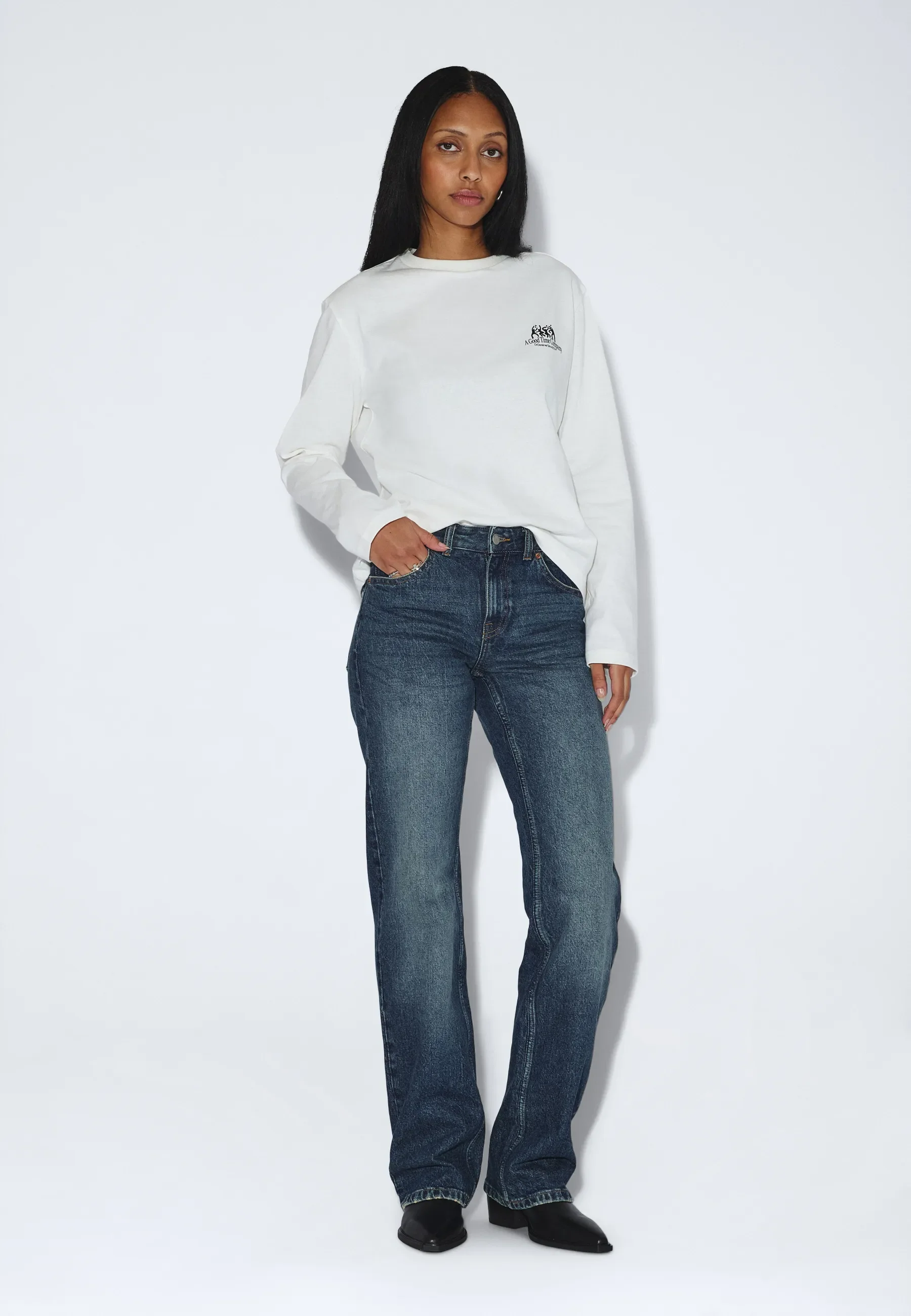 Kath Longsleeve - Off White Time - Image 4