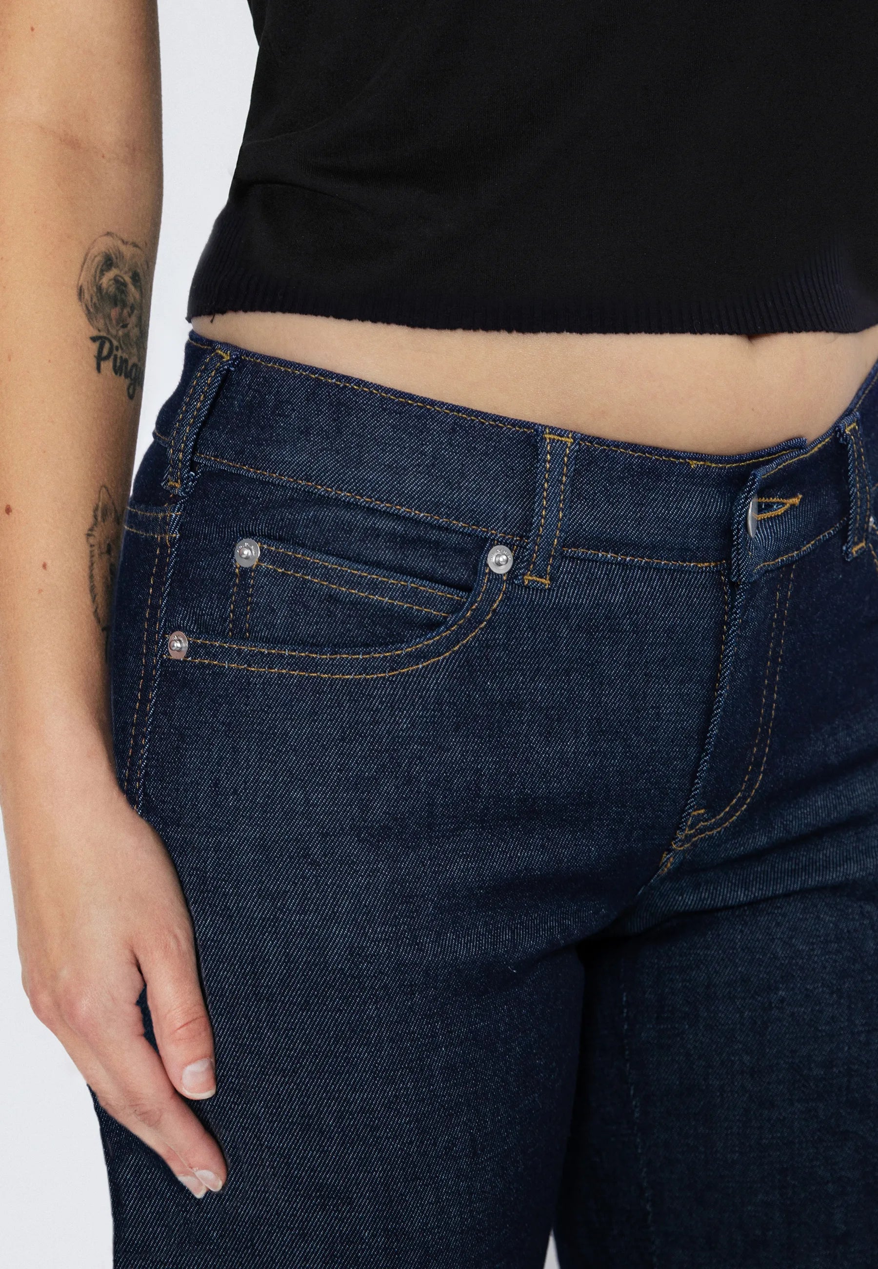 Kily Low Bootcut - Sheck Blue Rinsed - Image 6