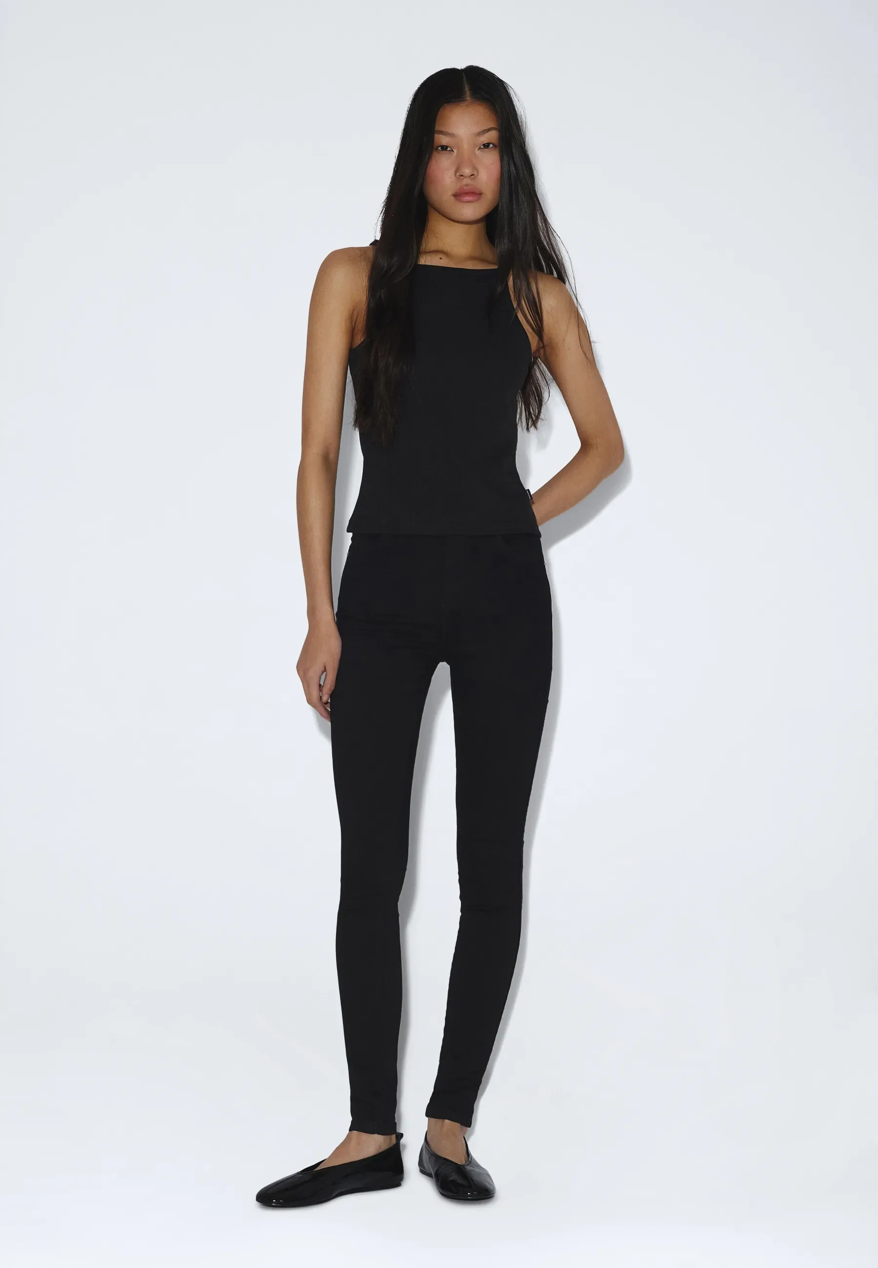 Lexy Mid Skinny - Black - Image 3