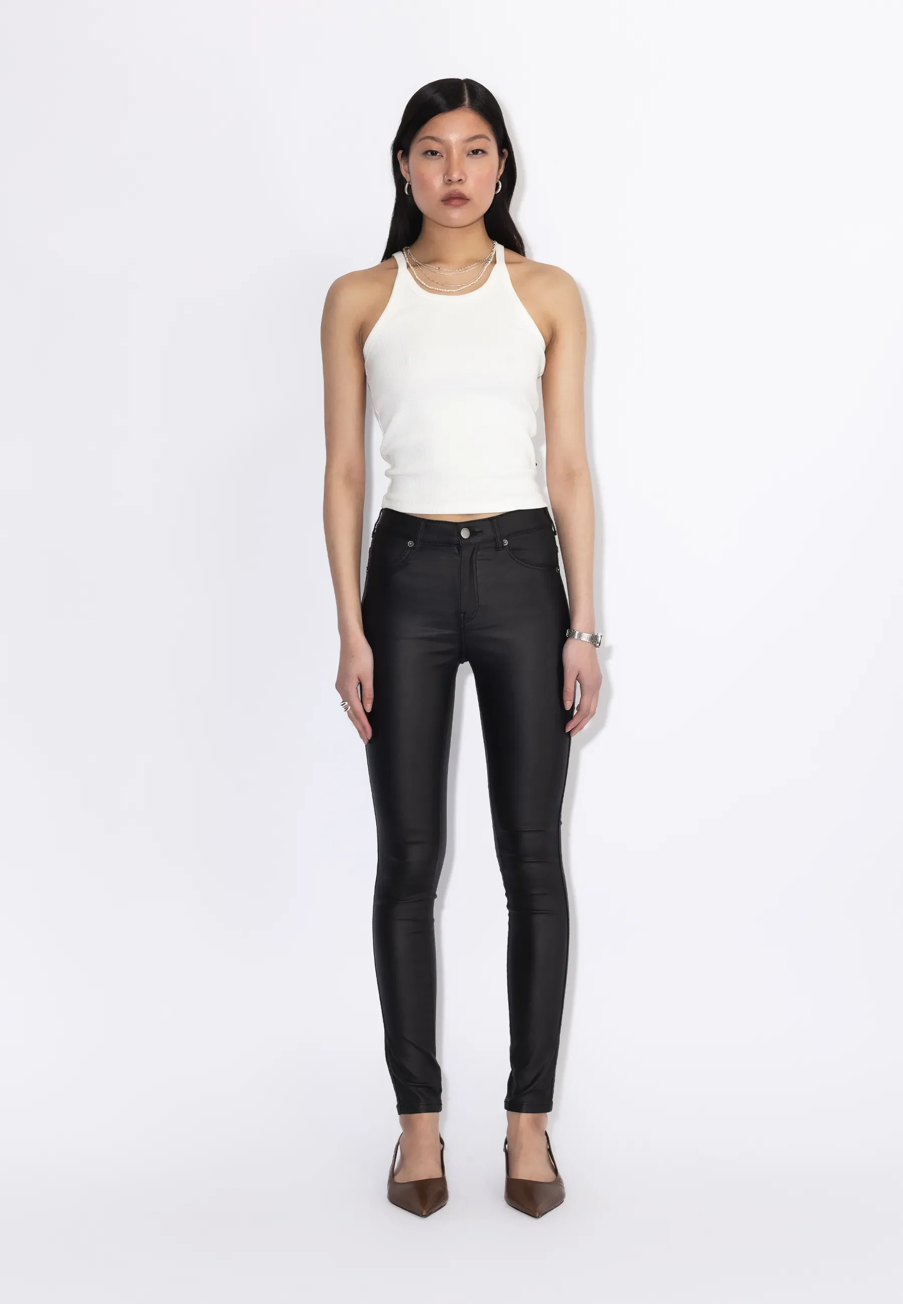 Lexy Mid Skinny - Black metal - Image 4