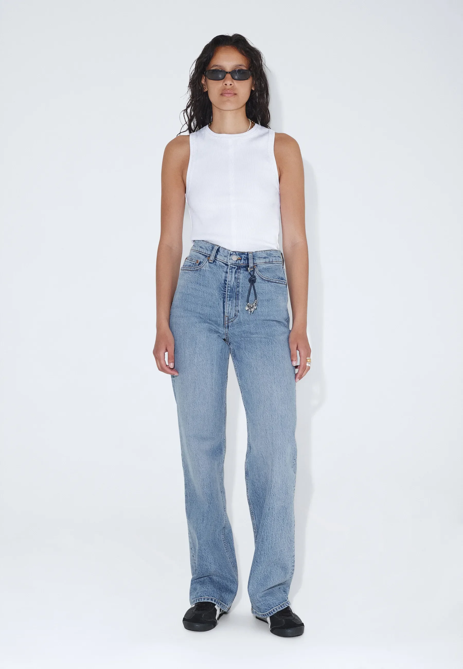 Lian Top - Off White Fog