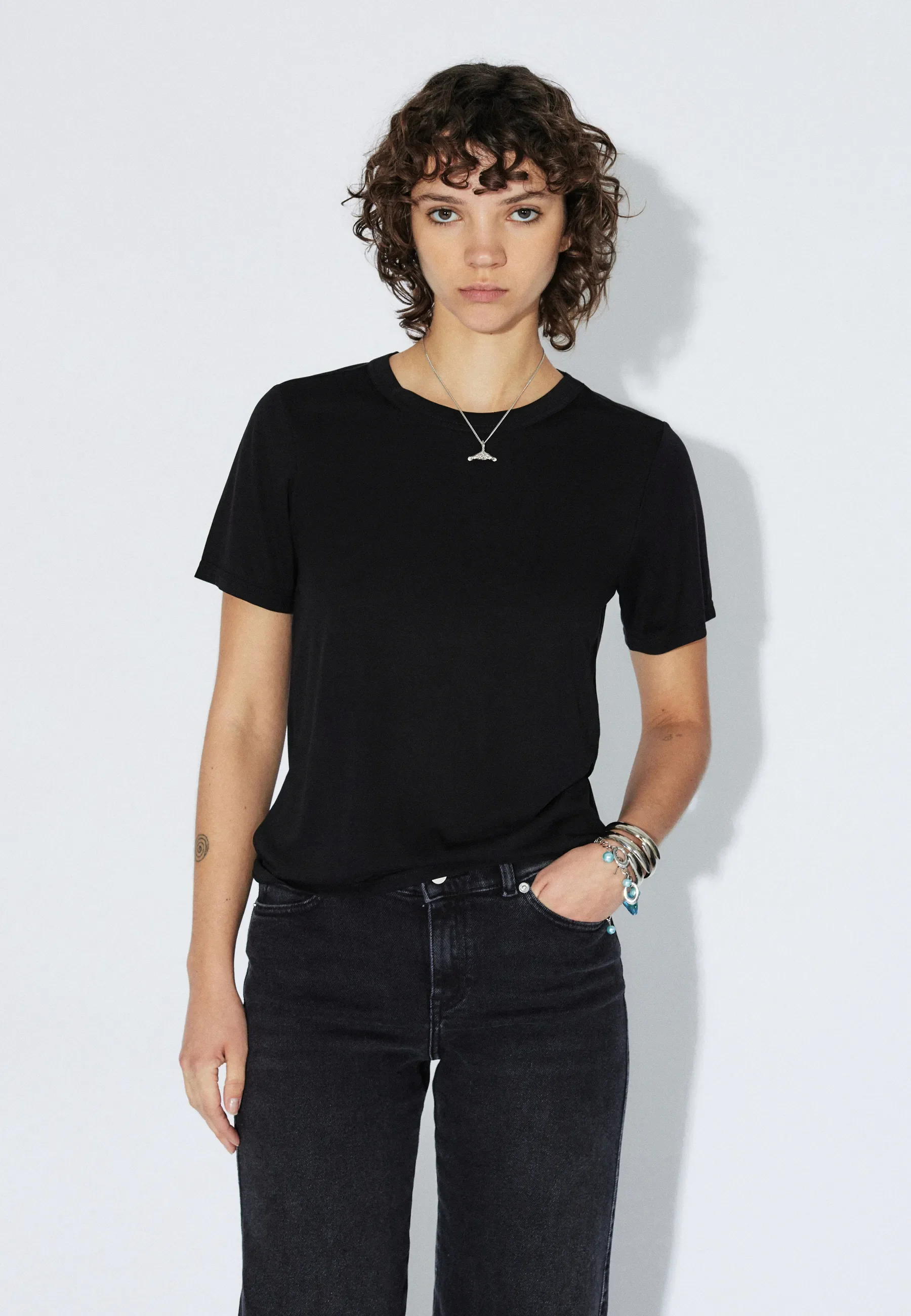 Lyra Top - Black Mono - Image 5