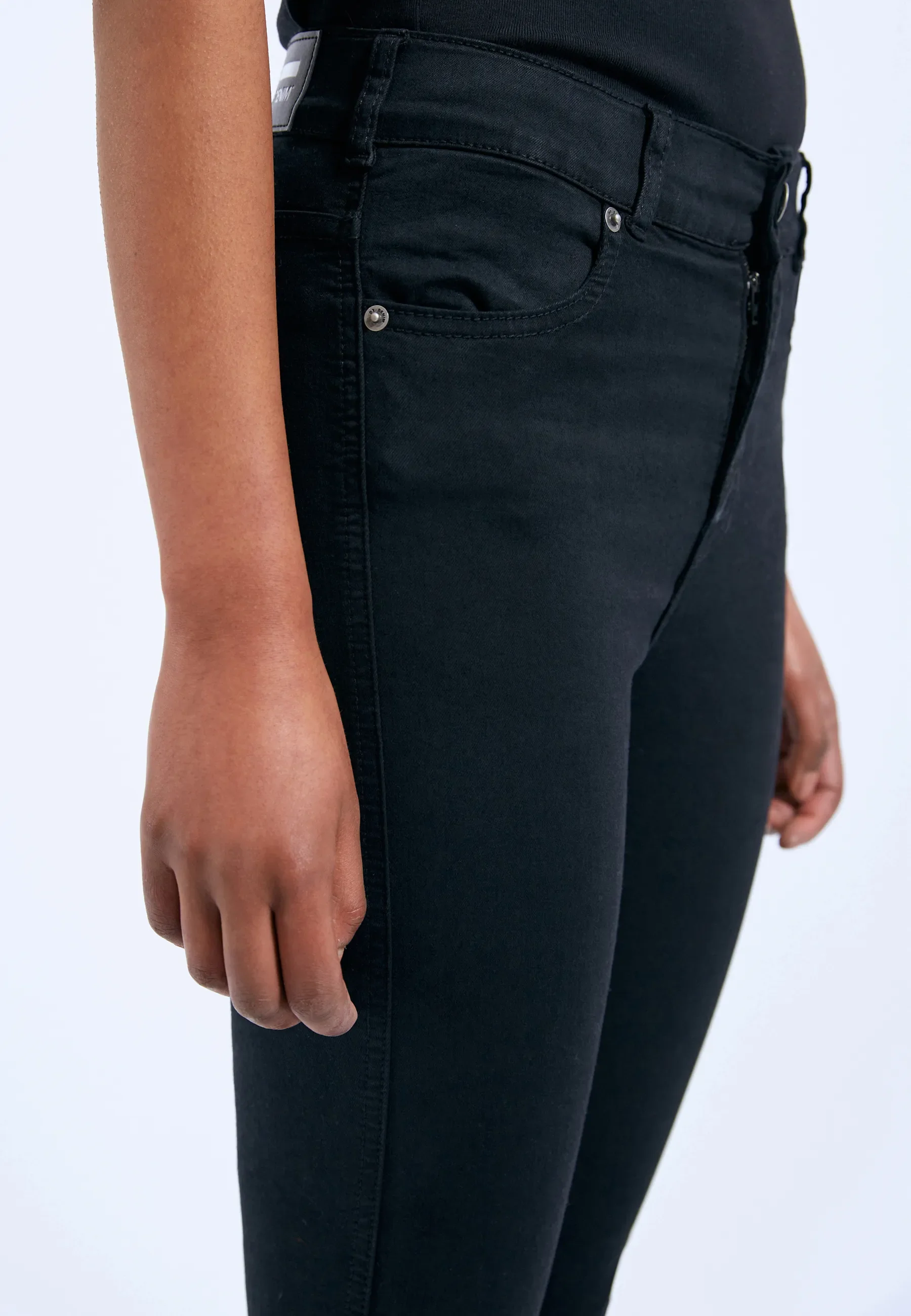 Macy Mid Flare - Black - Image 7