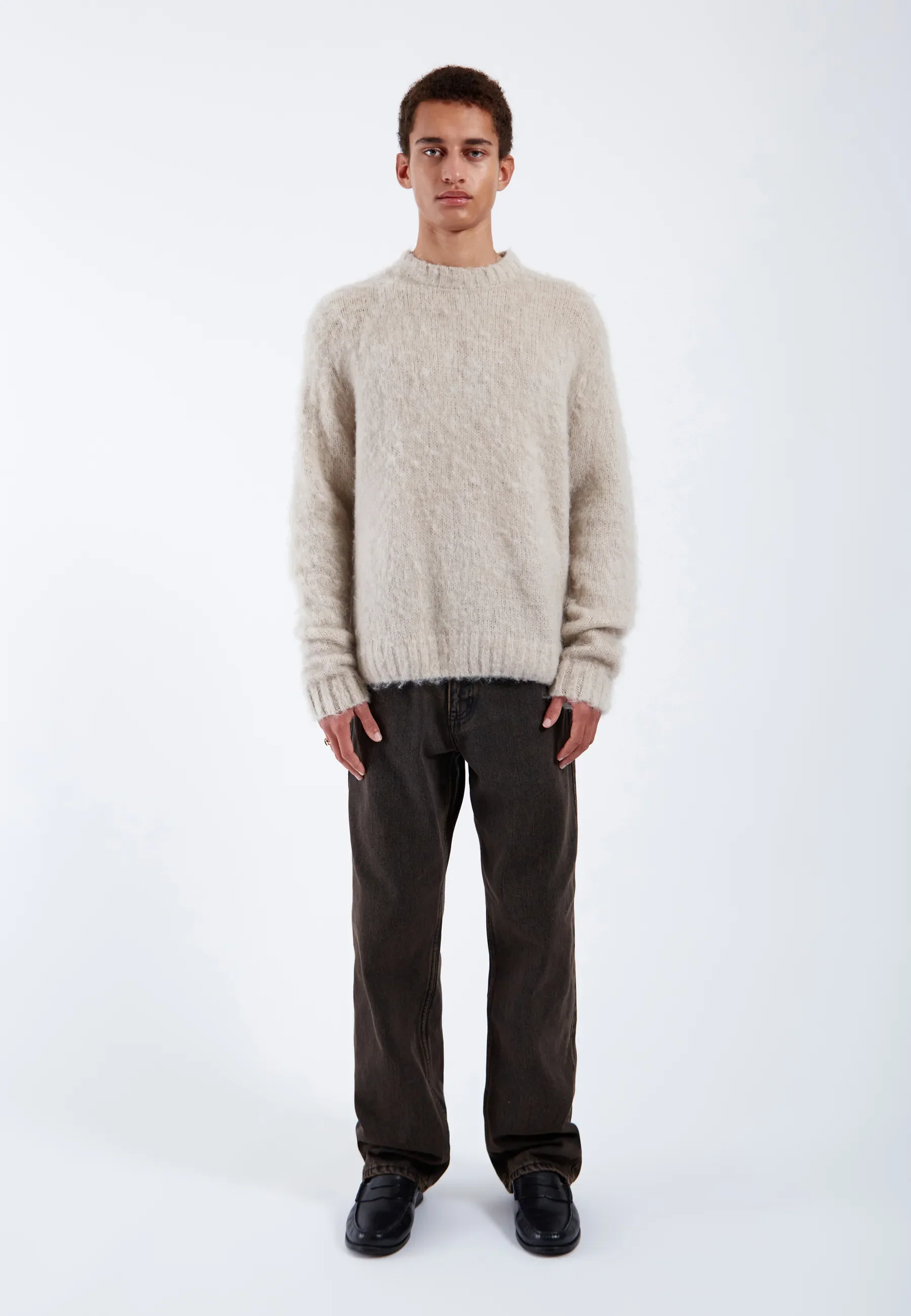 Mic Sweater - Brushed Silver Lining - Image 4