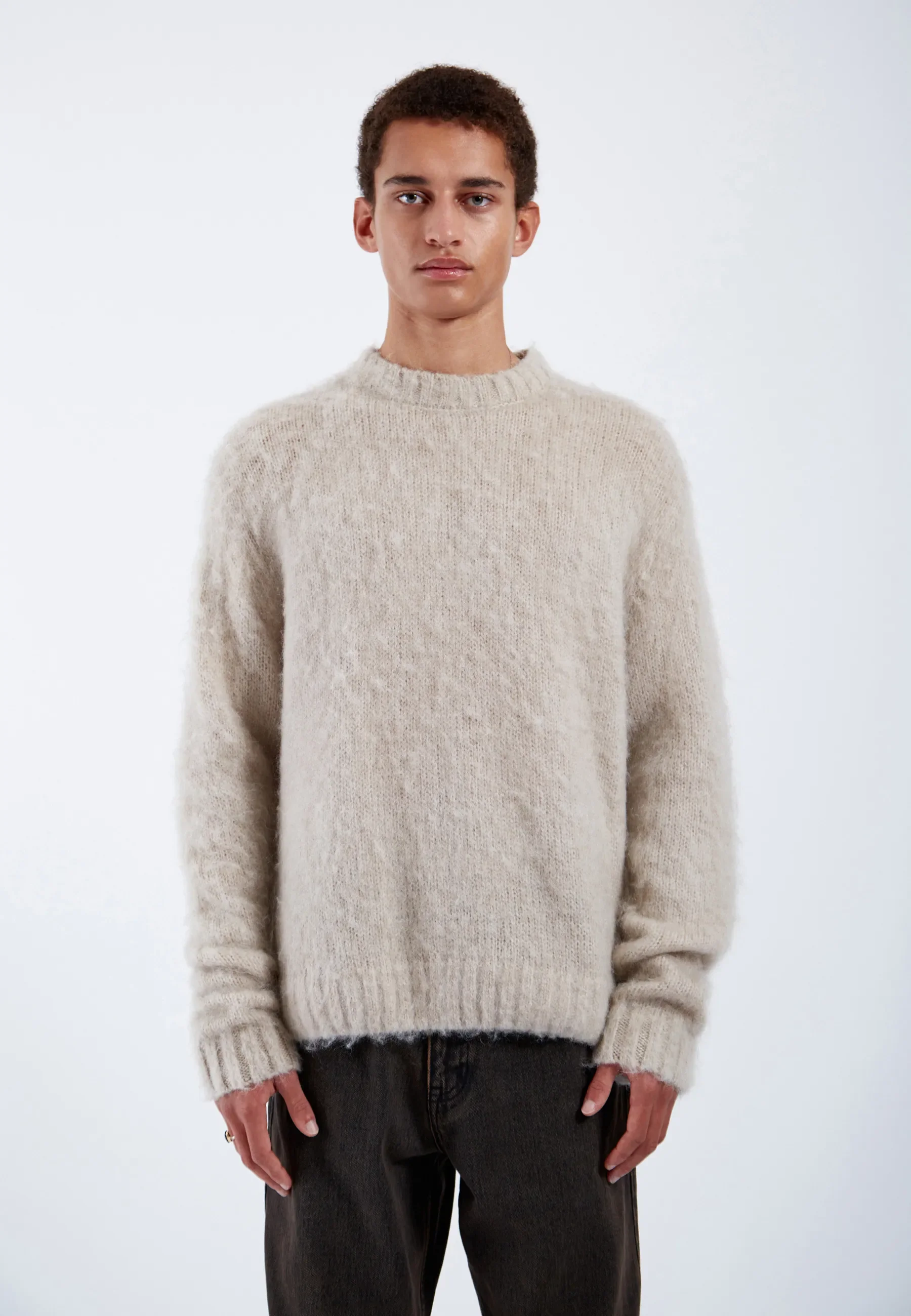 Mic Sweater - Brushed Silver Lining - Image 5