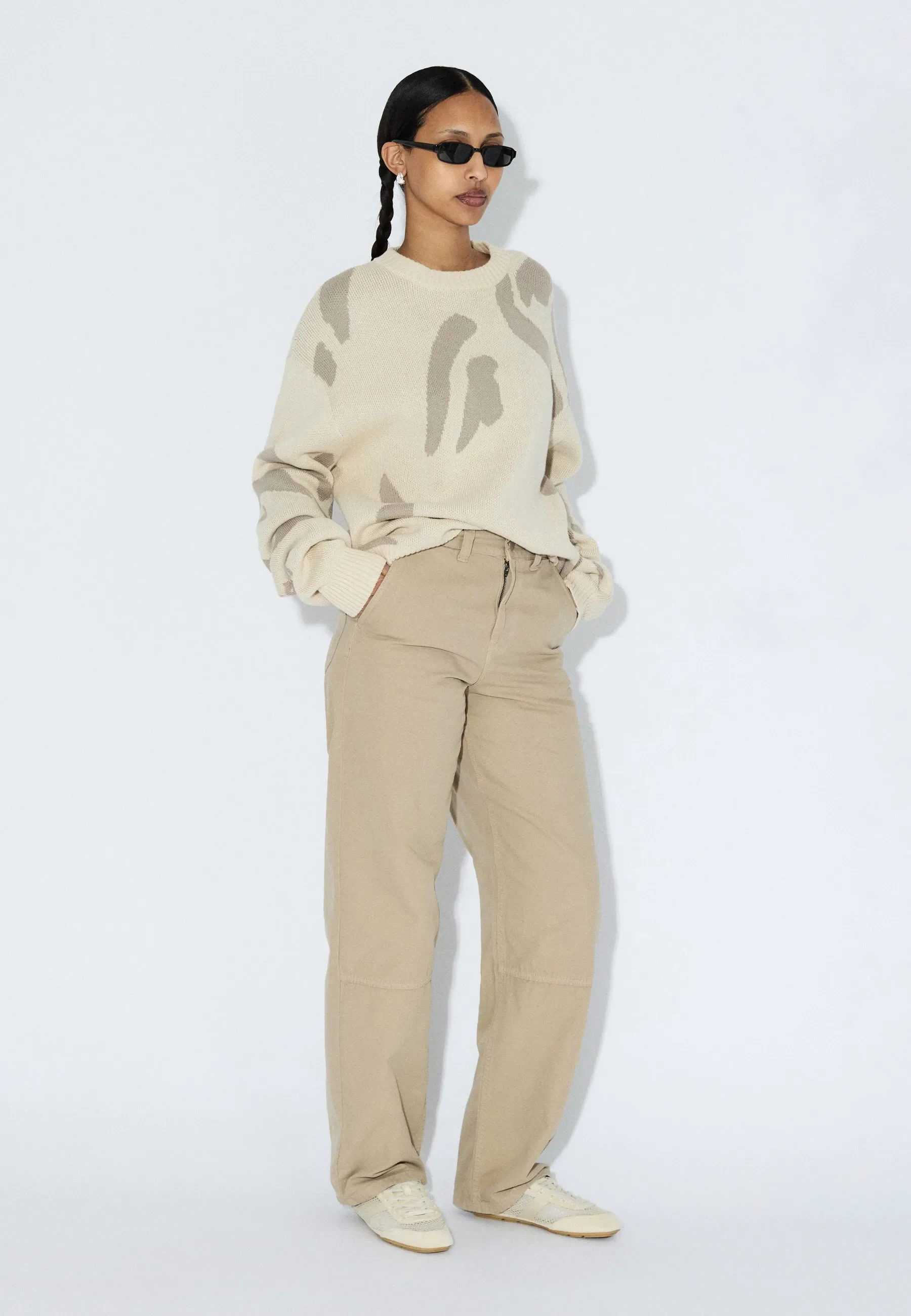Mic Sweater - Ecru Big Draw - Image 10