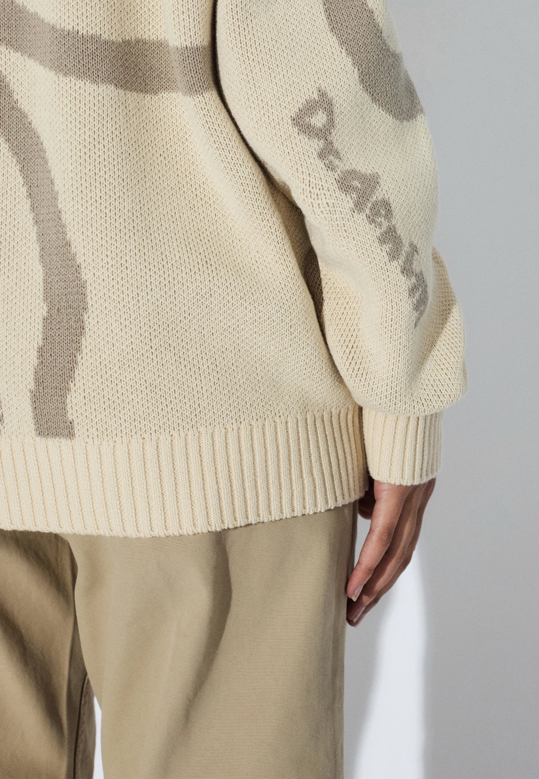 Mic Sweater - Ecru Big Draw - Image 15