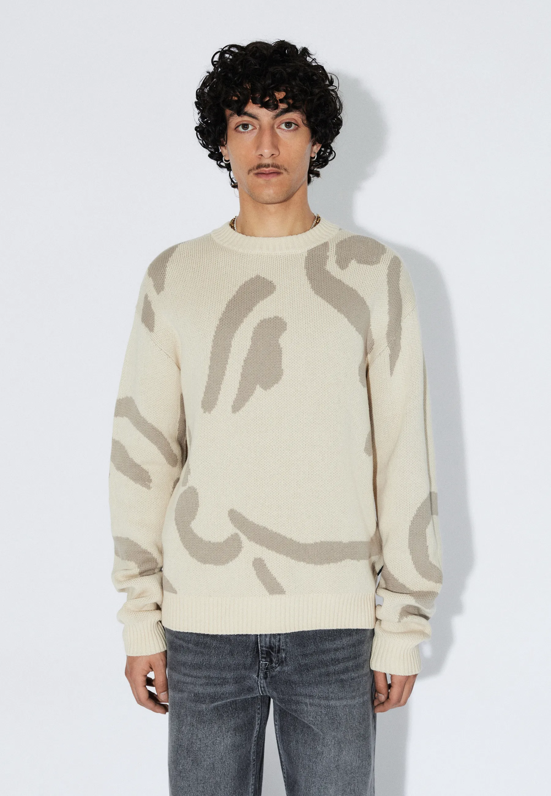 Mic Sweater - Ecru Big Draw - Image 4