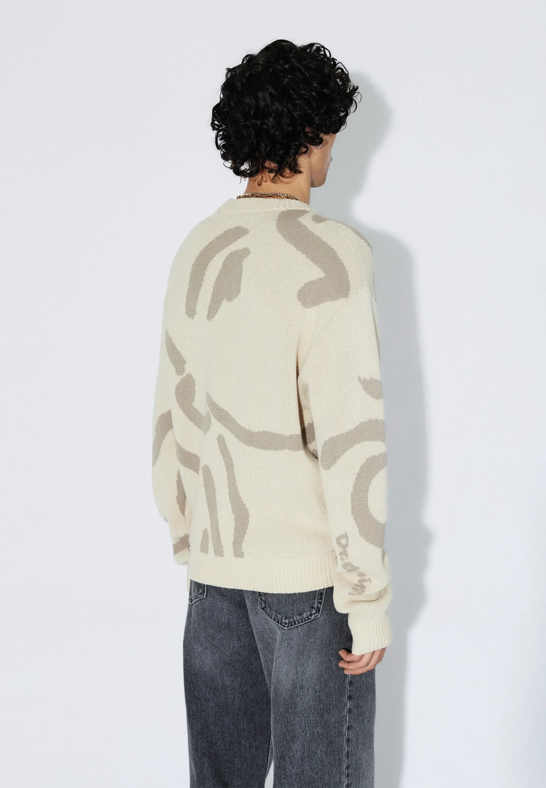 Mic Sweater - Ecru Big Draw - Image 6