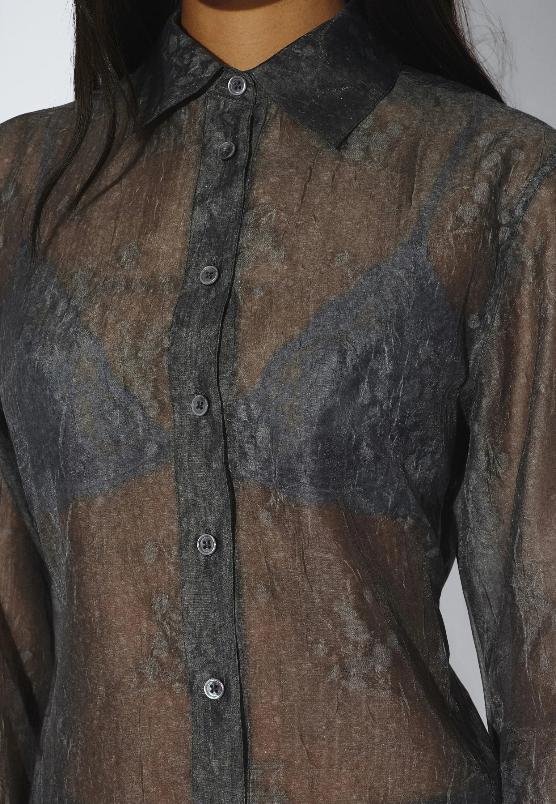 Mila Shirt - Grey - Image 10