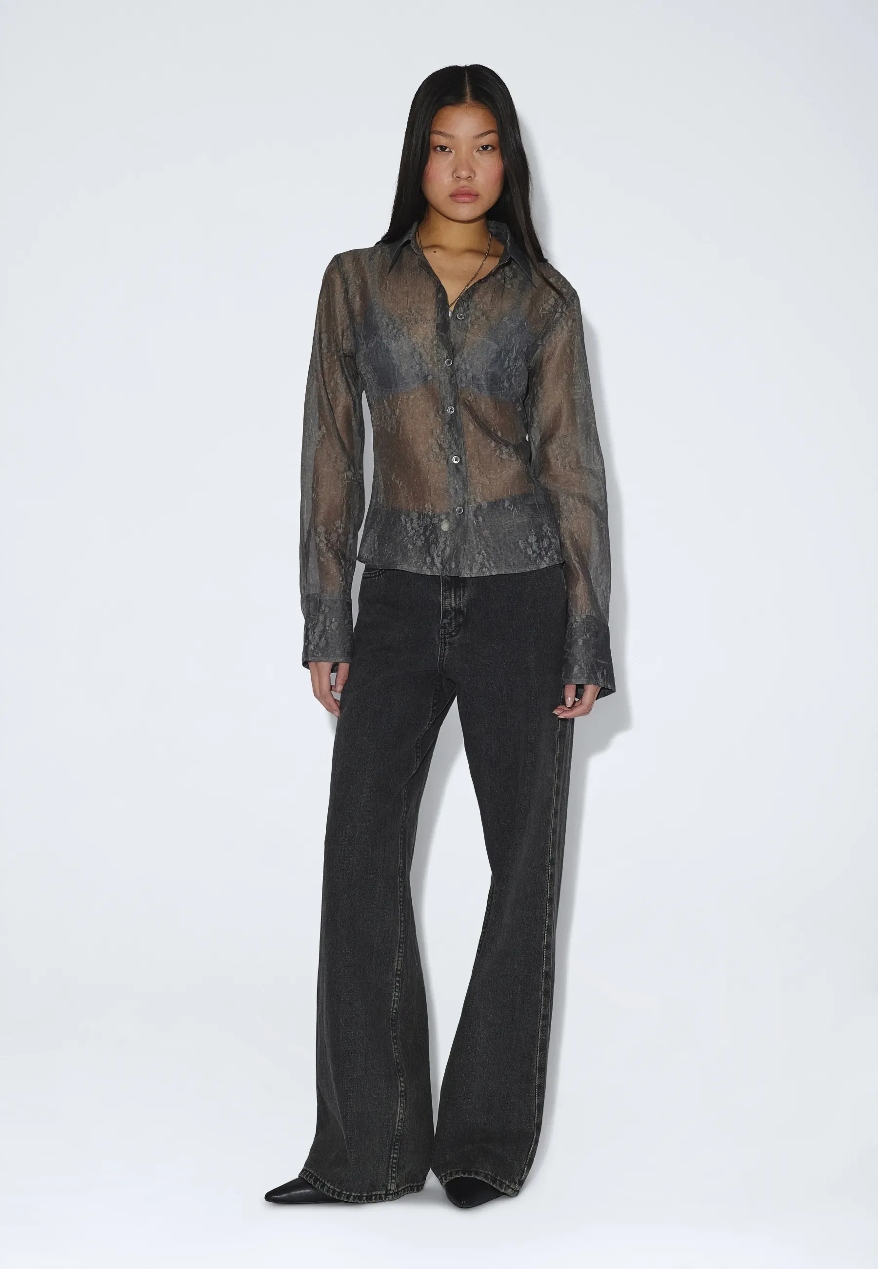 Mila Shirt - Grey - Image 3