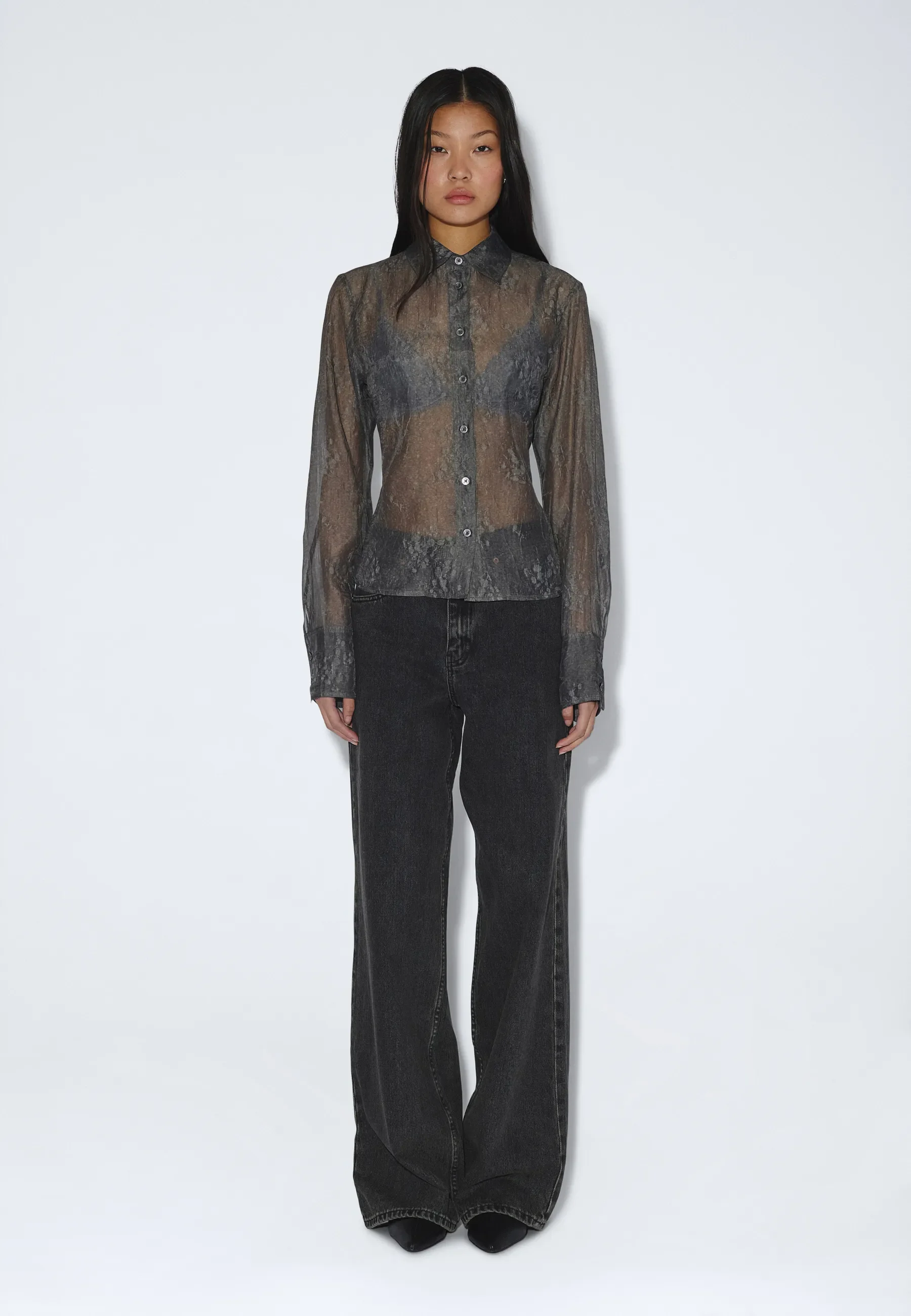 Mila Shirt - Grey - Image 5