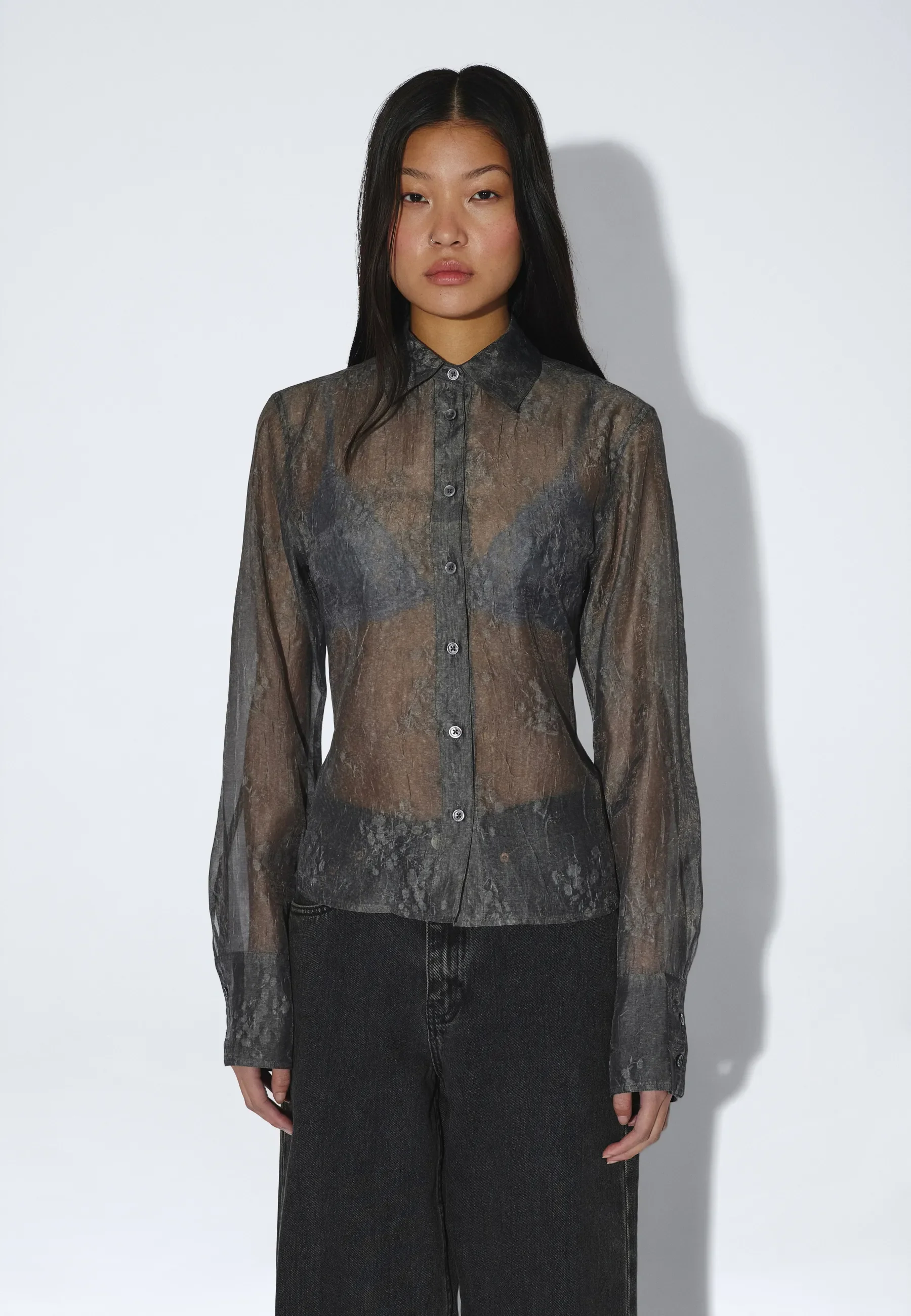 Mila Shirt - Grey - Image 8