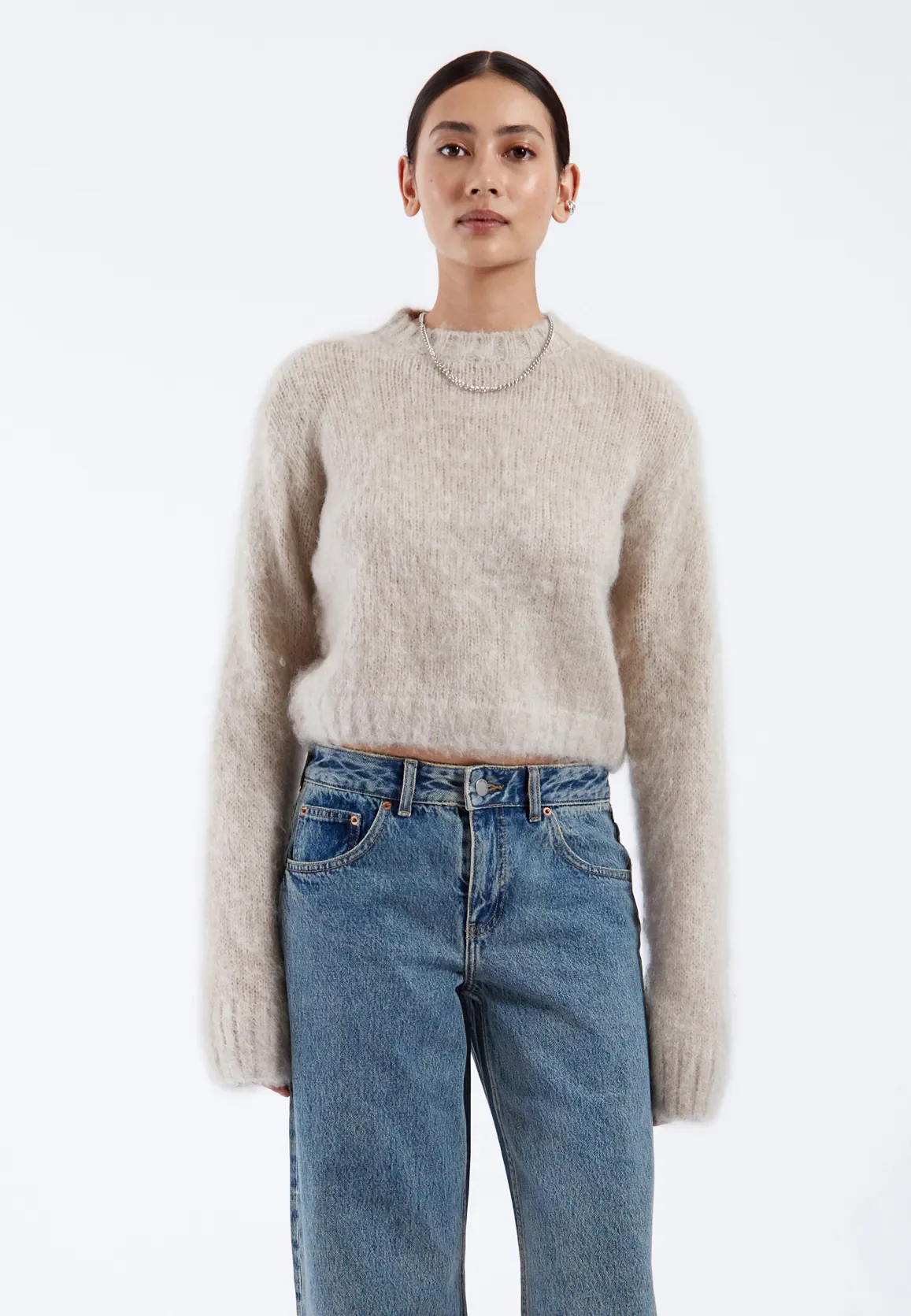 Moira Sweater - Brushed Silver Lining - Image 4