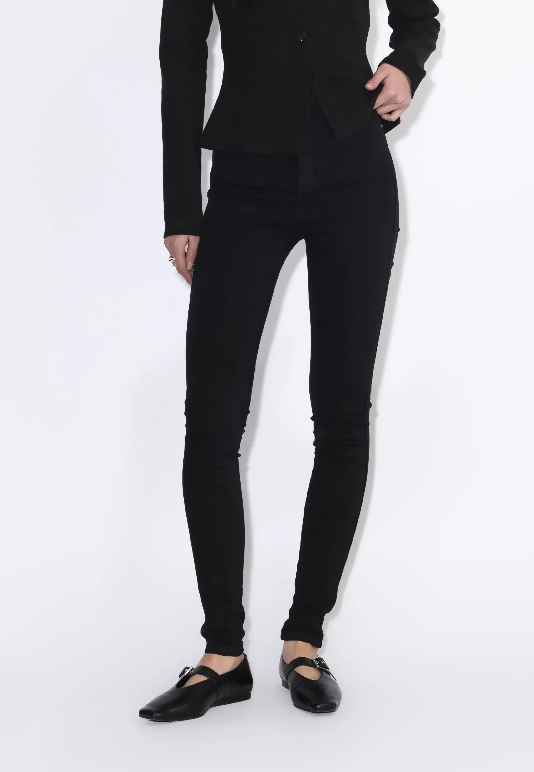 Moxy High Skinny - Black - Image 6