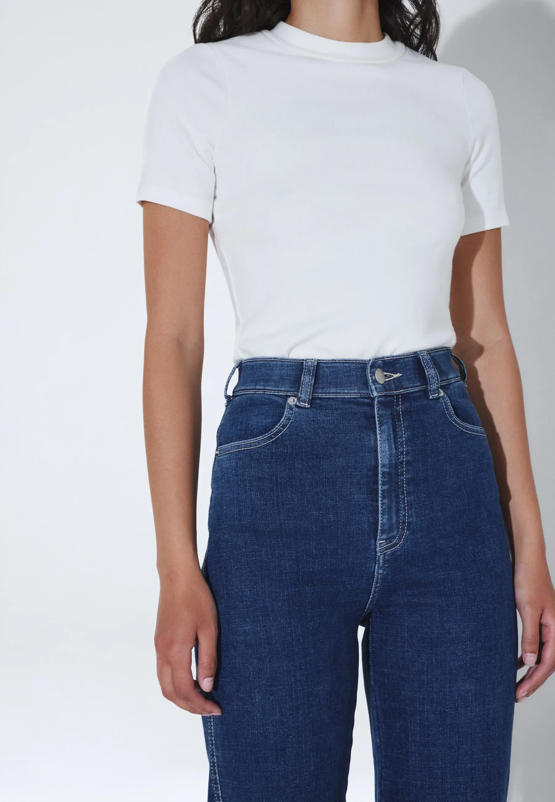 Moxy High Straight - Vale Dark Plain Contrast - Image 6