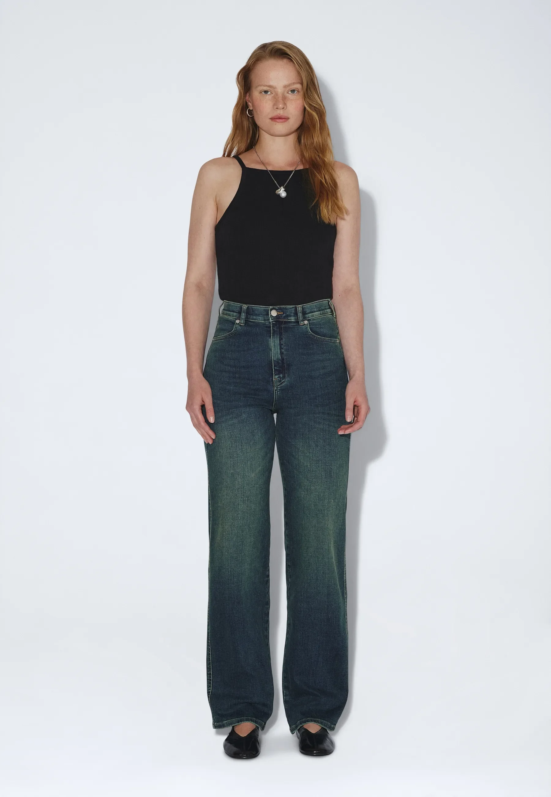 Moxy High Straight - Vale Greenish Fade - Image 3