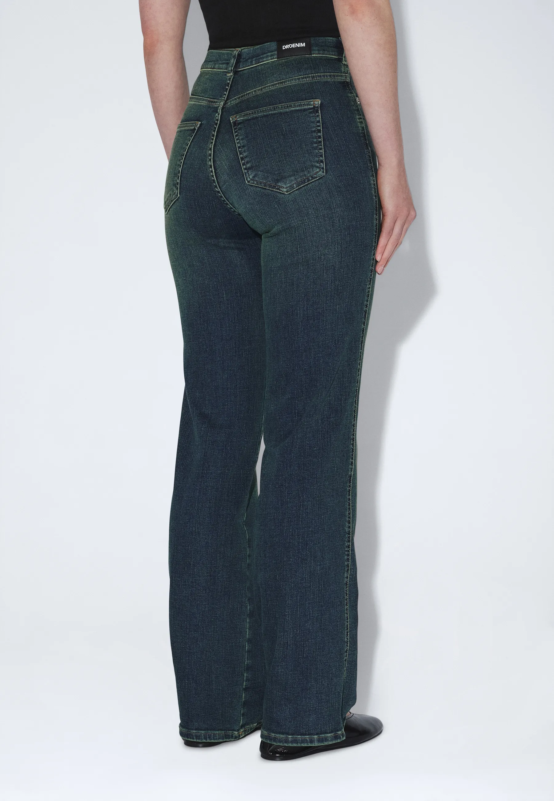 Moxy High Straight - Vale Greenish Fade - Image 6