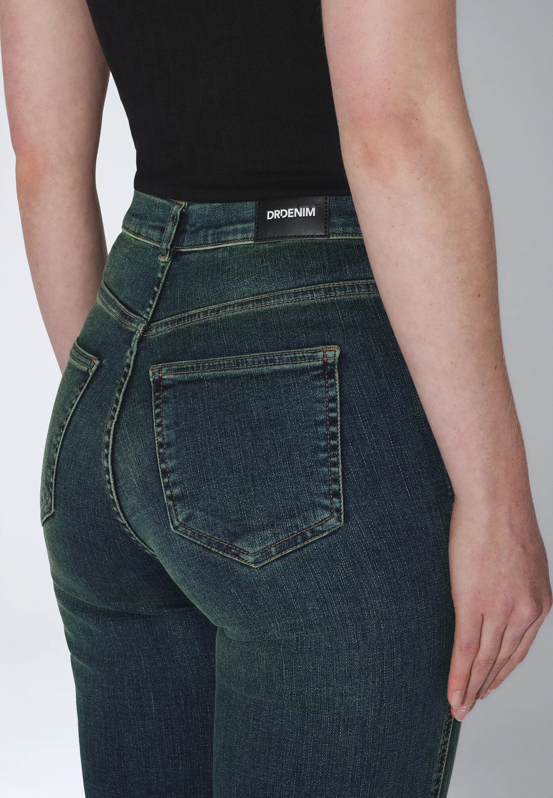Moxy High Straight - Vale Greenish Fade - Image 8