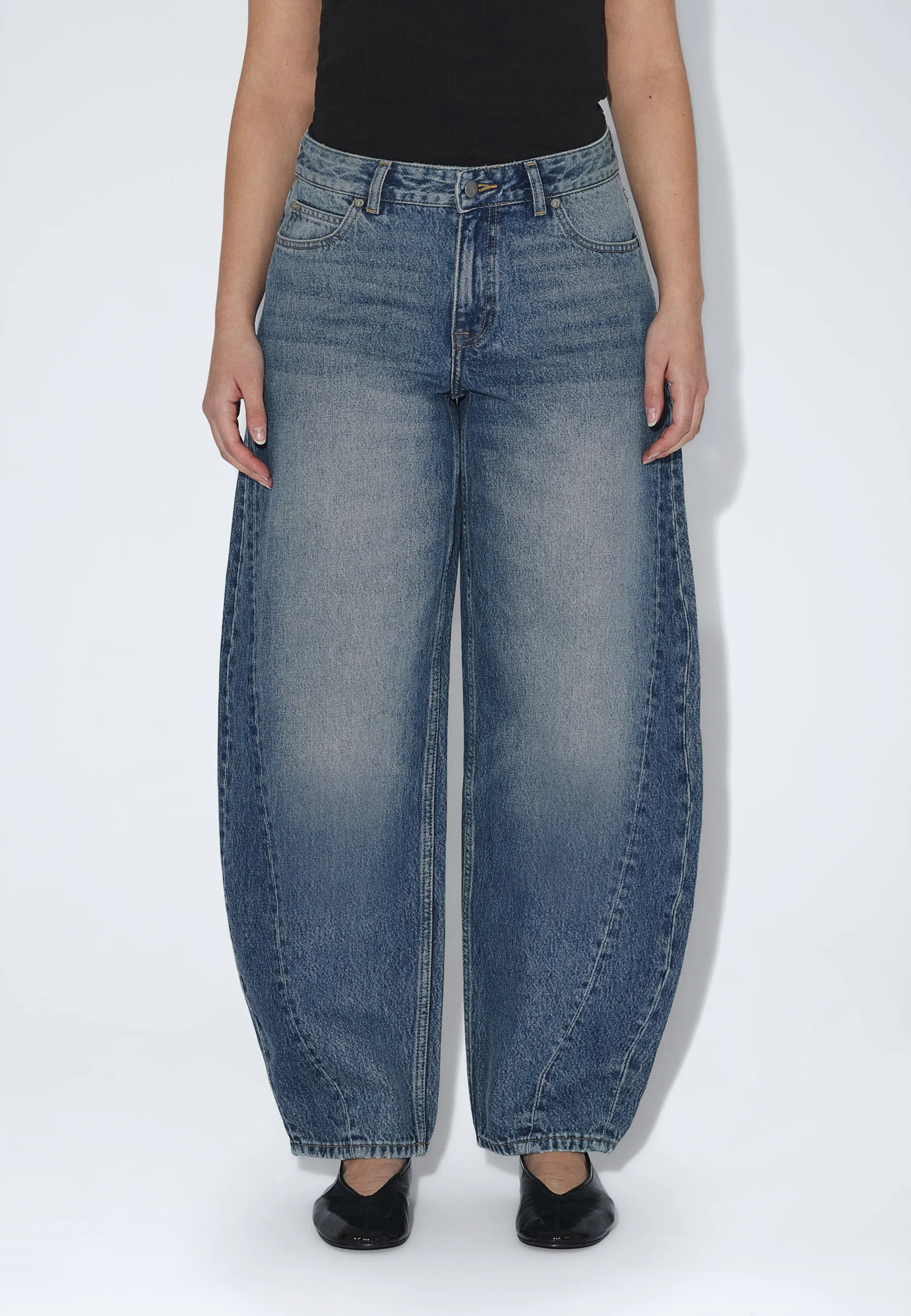 Nanci Mid Barrel Seam - Stream Mid Fade Dirt - Image 6