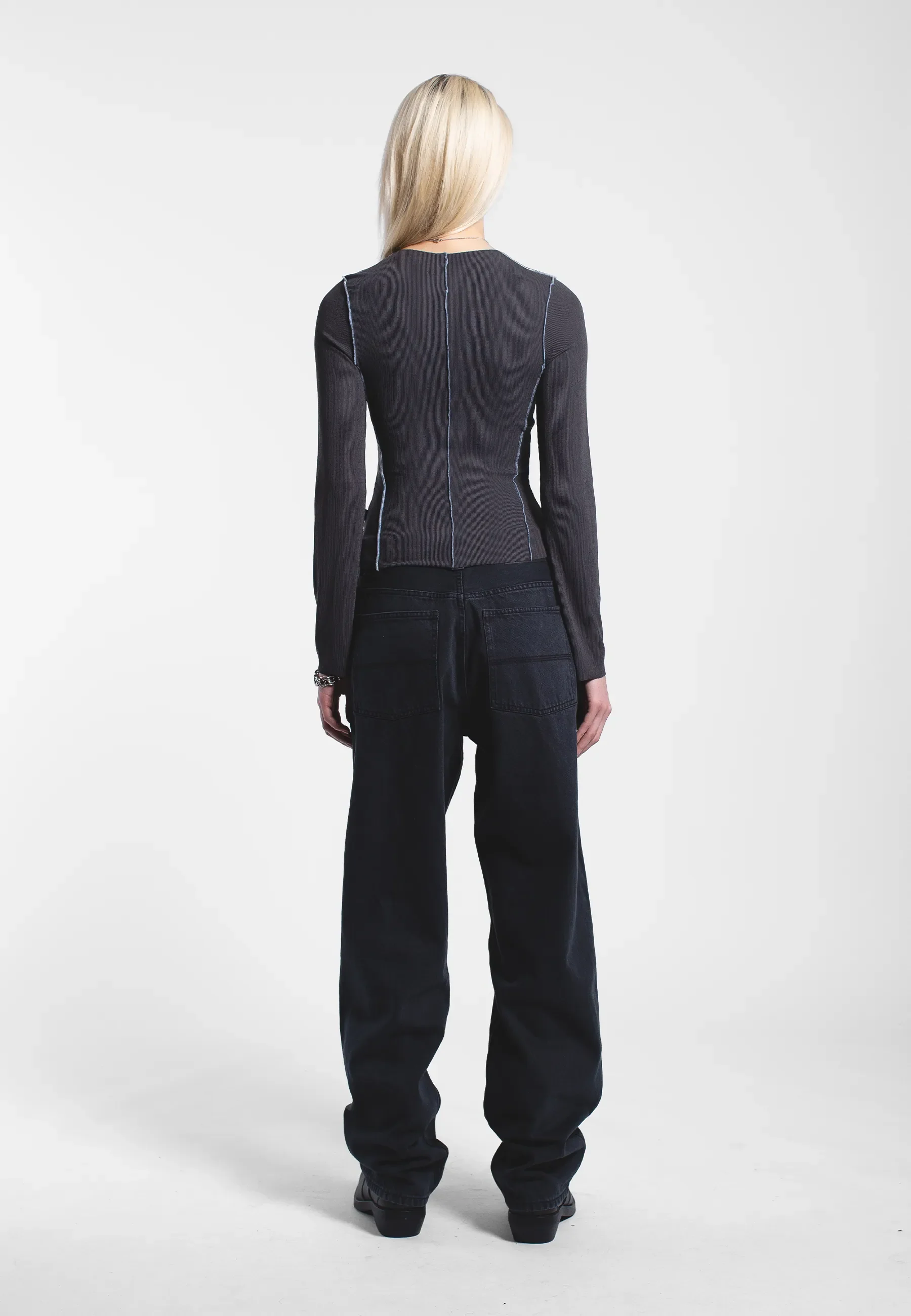 Nicola Top - Asphalt Contrast - Image 6