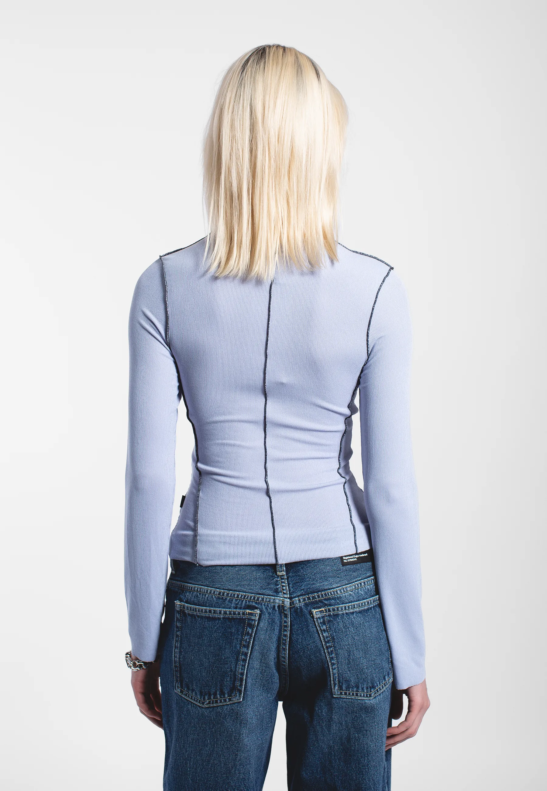 Nicola Top - Zen Blue Contrast - Image 5