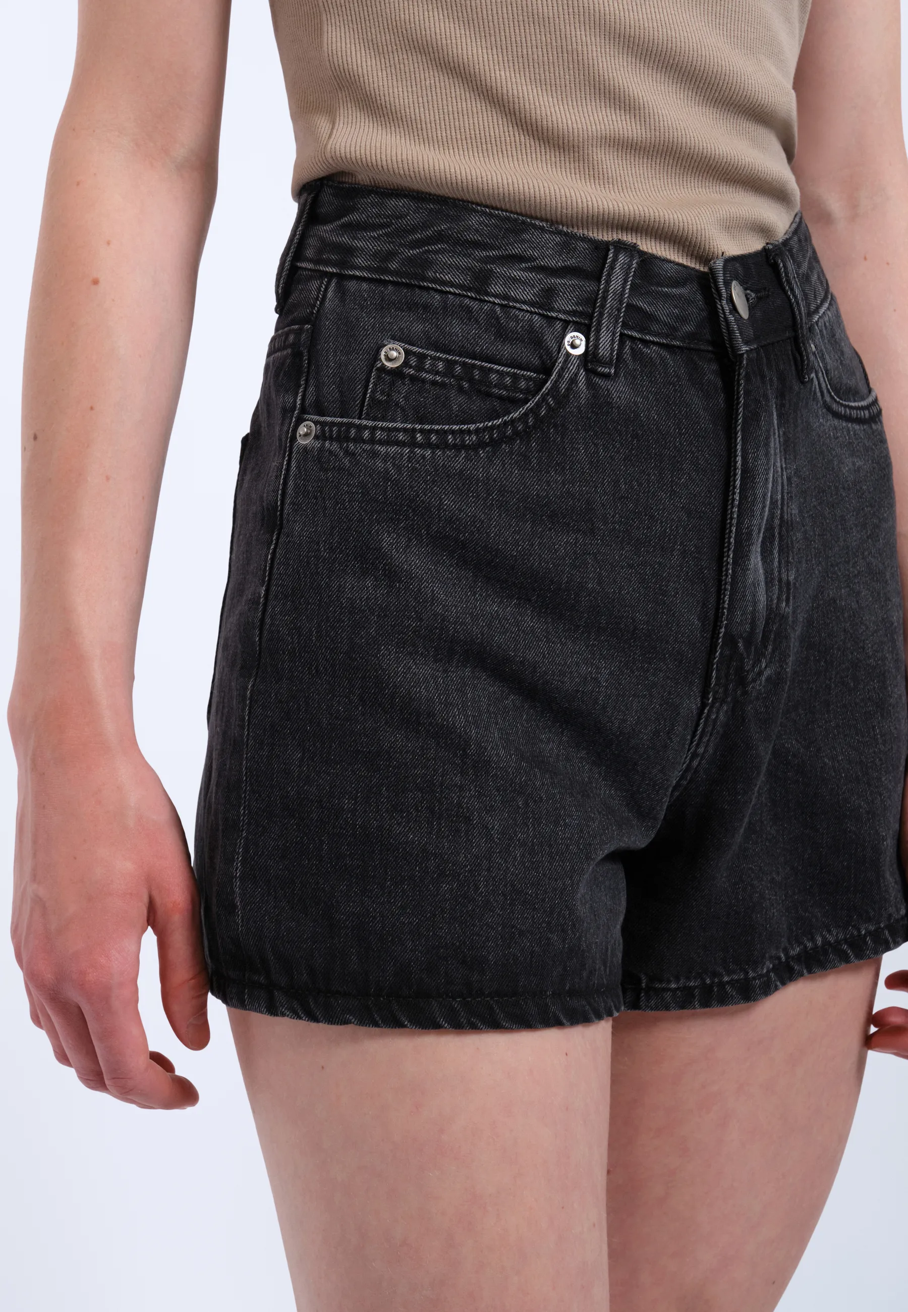 Nora Shorts - Retro Black - Image 10