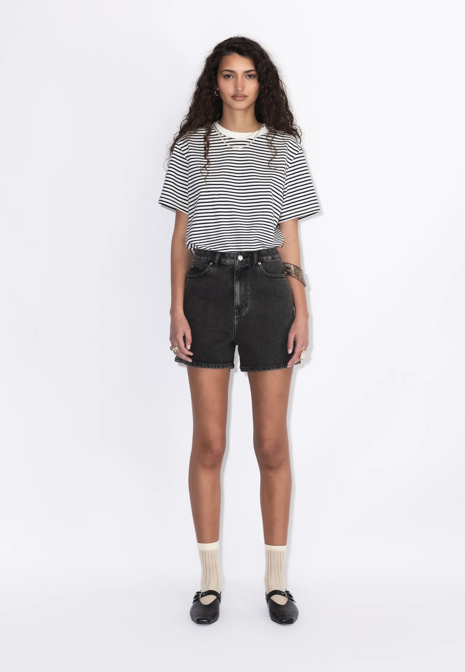 Nora Shorts - Tar Aged Black - Image 3
