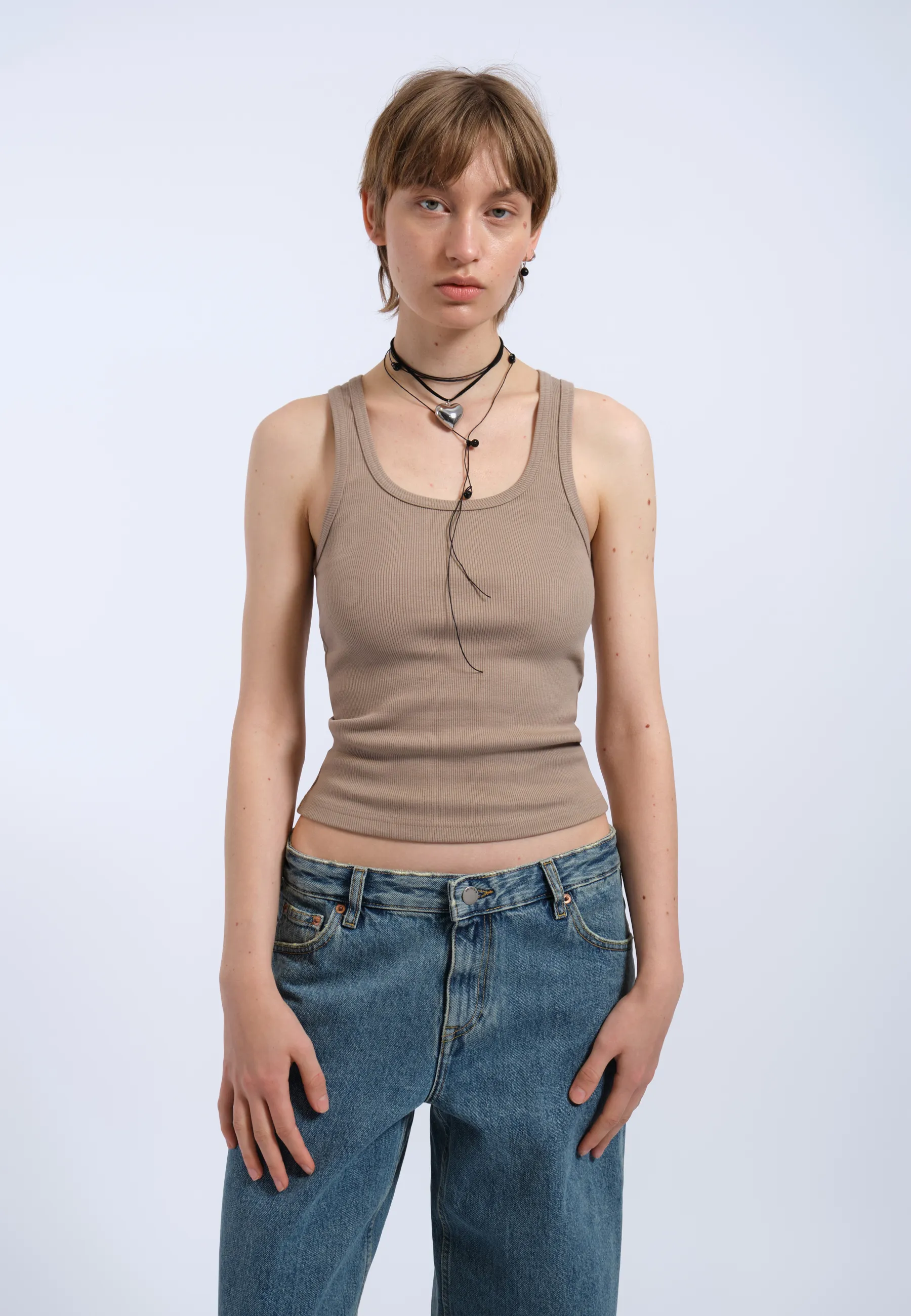 Nyla Top - Light Morel