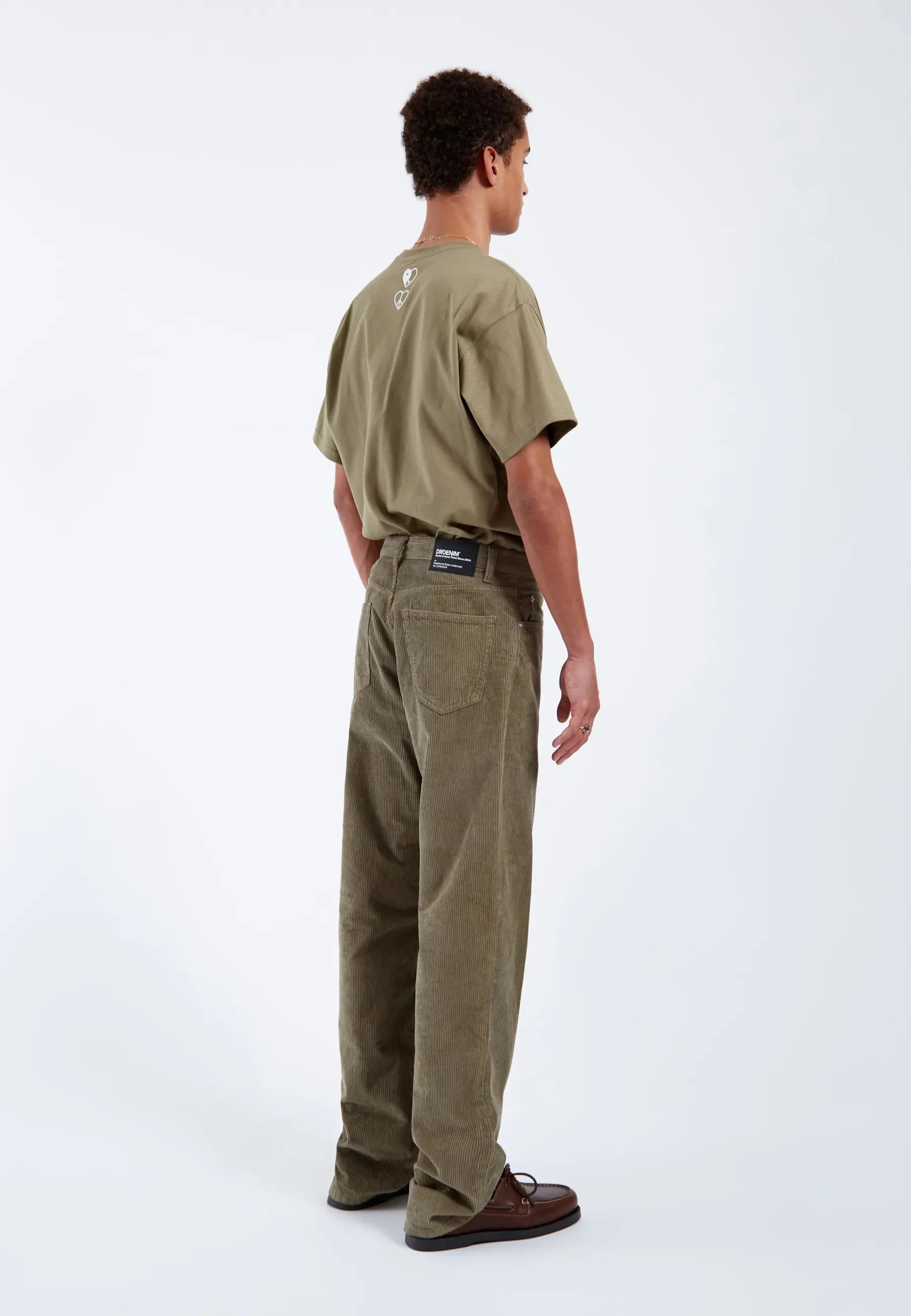 Omar Relaxed - Dust Green Cord - Image 5
