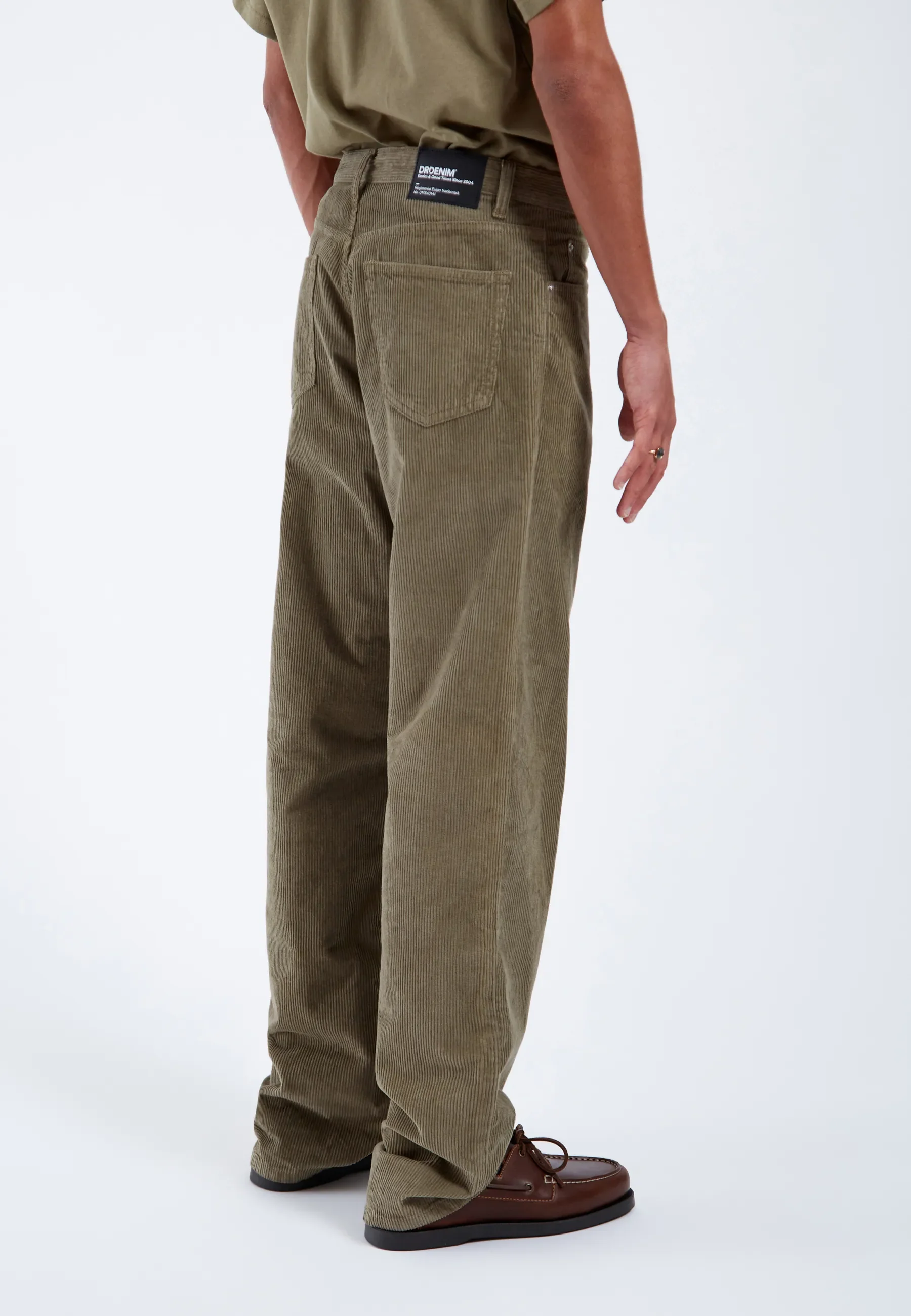 Omar Relaxed - Dust Green Cord - Image 6