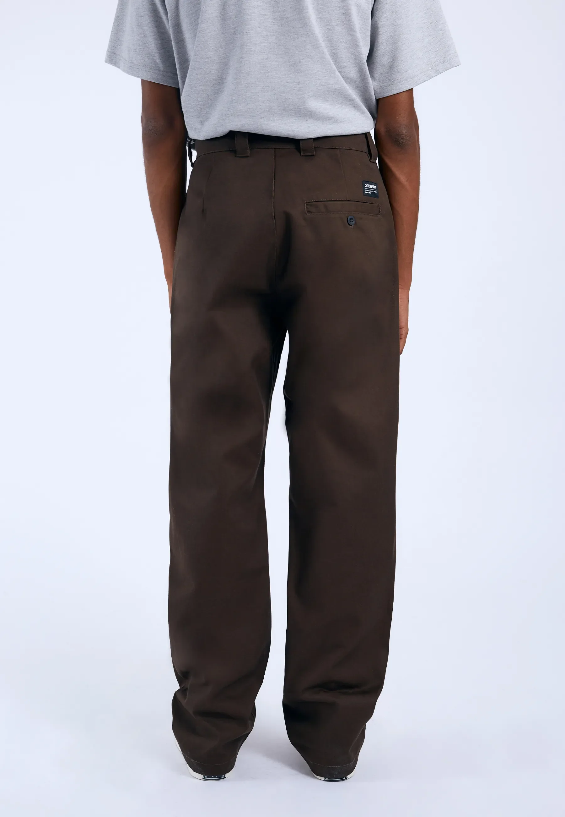 Omar Relaxed Pants - Dark Cedar - Image 4