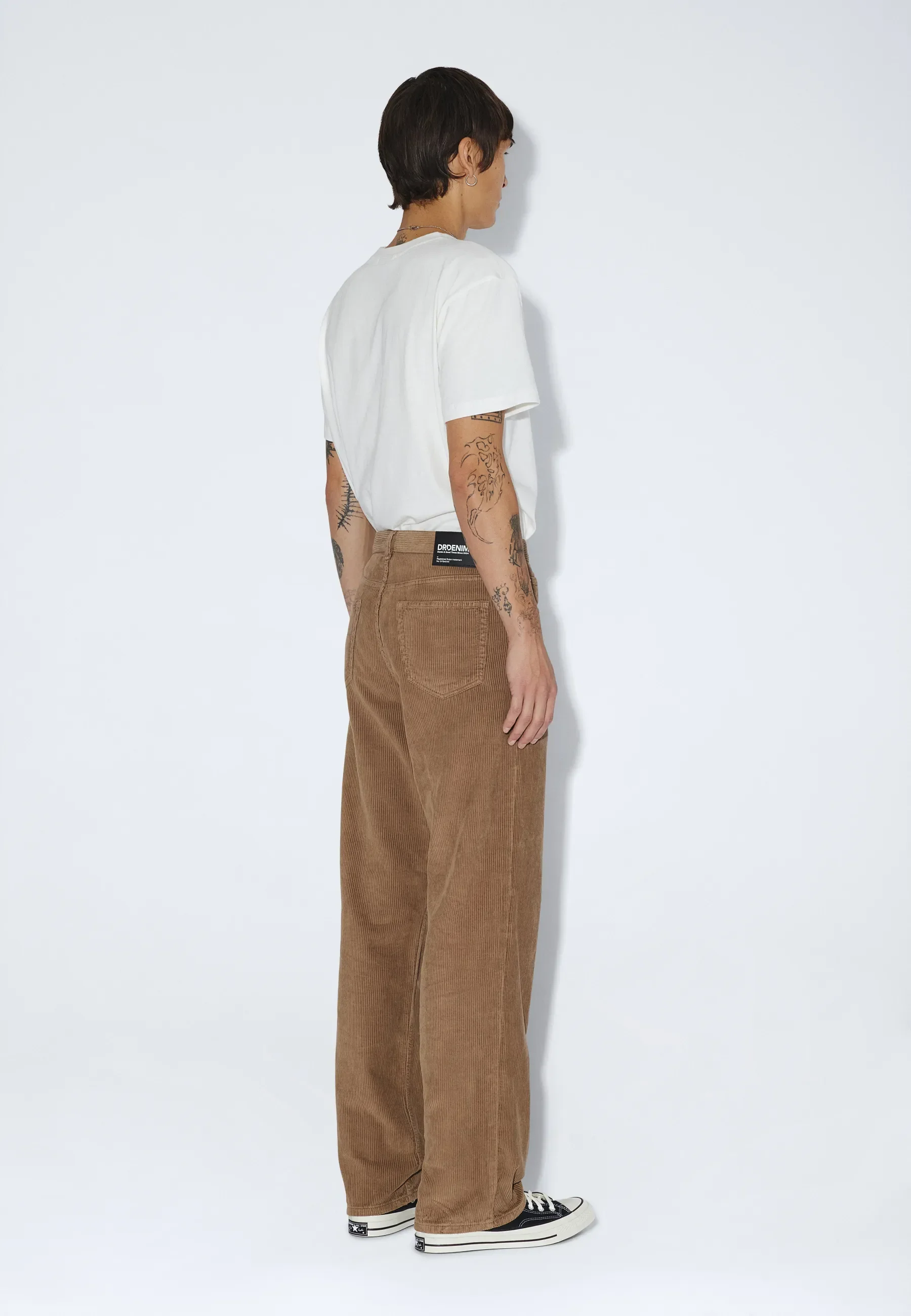 Omar Relaxed - Washed Khaki Cord - Image 4