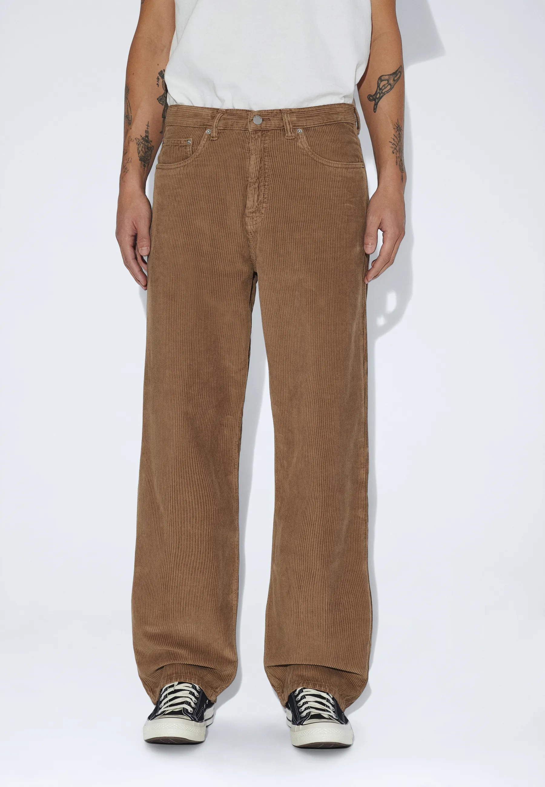 Omar Relaxed - Washed Khaki Cord - Image 5