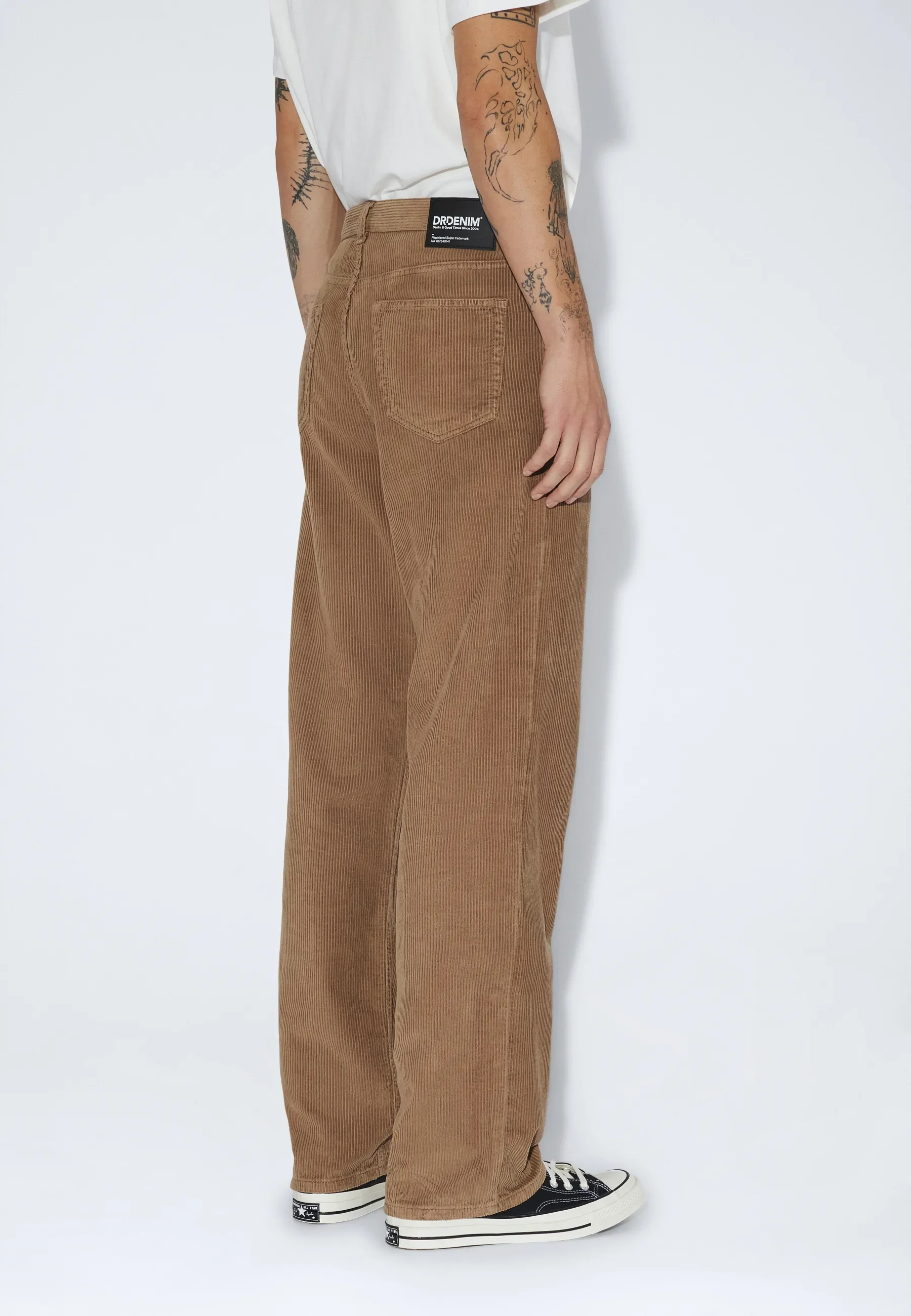 Omar Relaxed - Washed Khaki Cord - Image 6