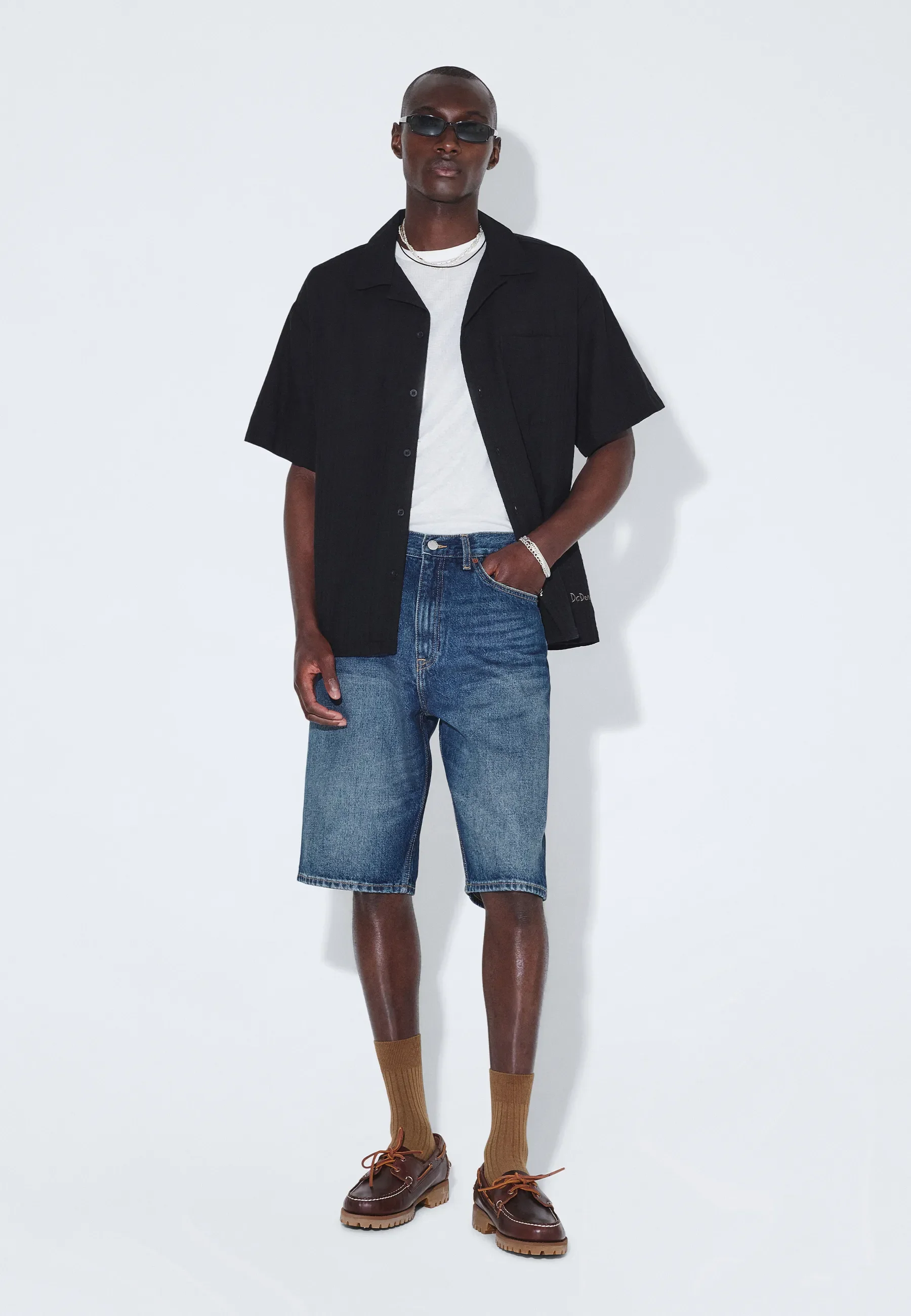 Omar Shorts - Stream Dark Fade Vintage - Image 3
