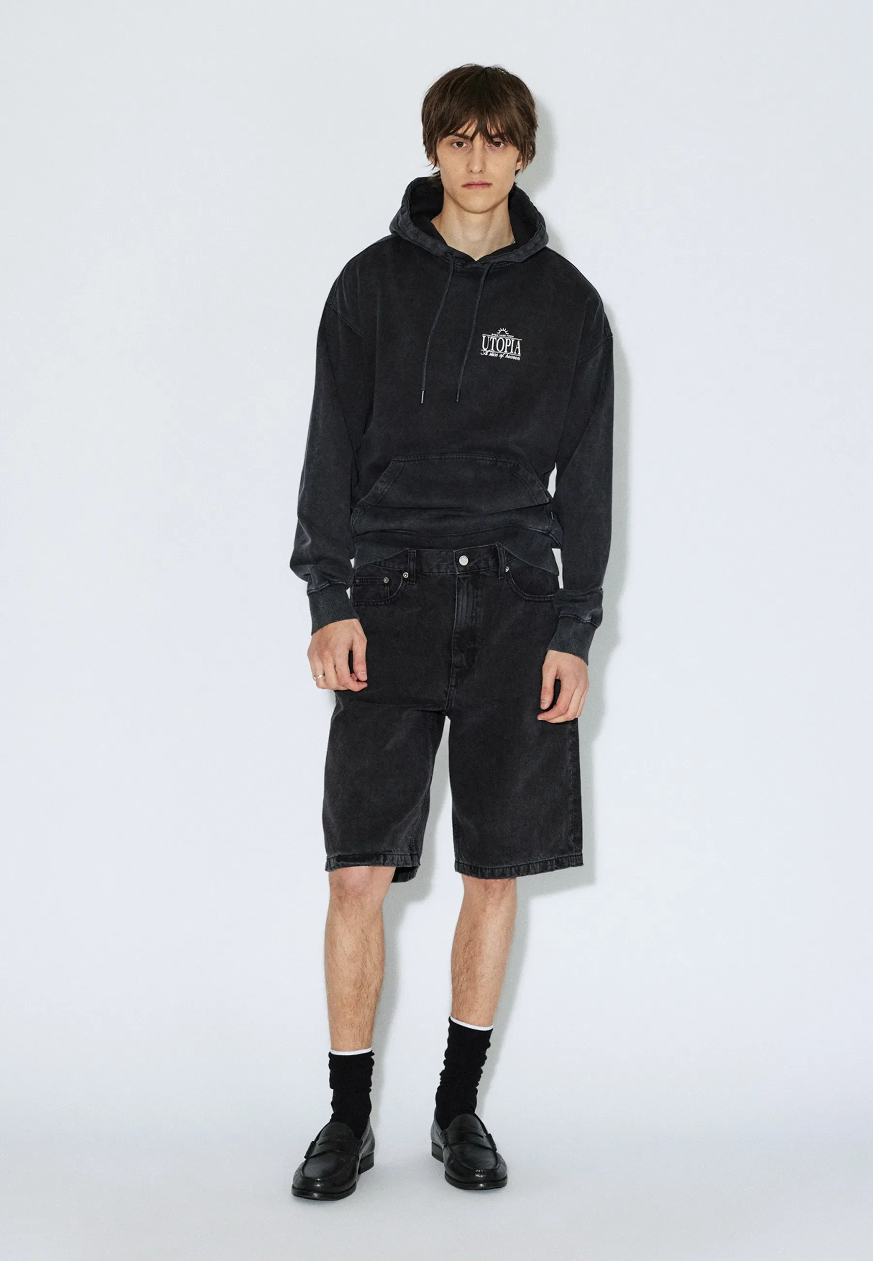 Omar Shorts - Worn Black - Image 3