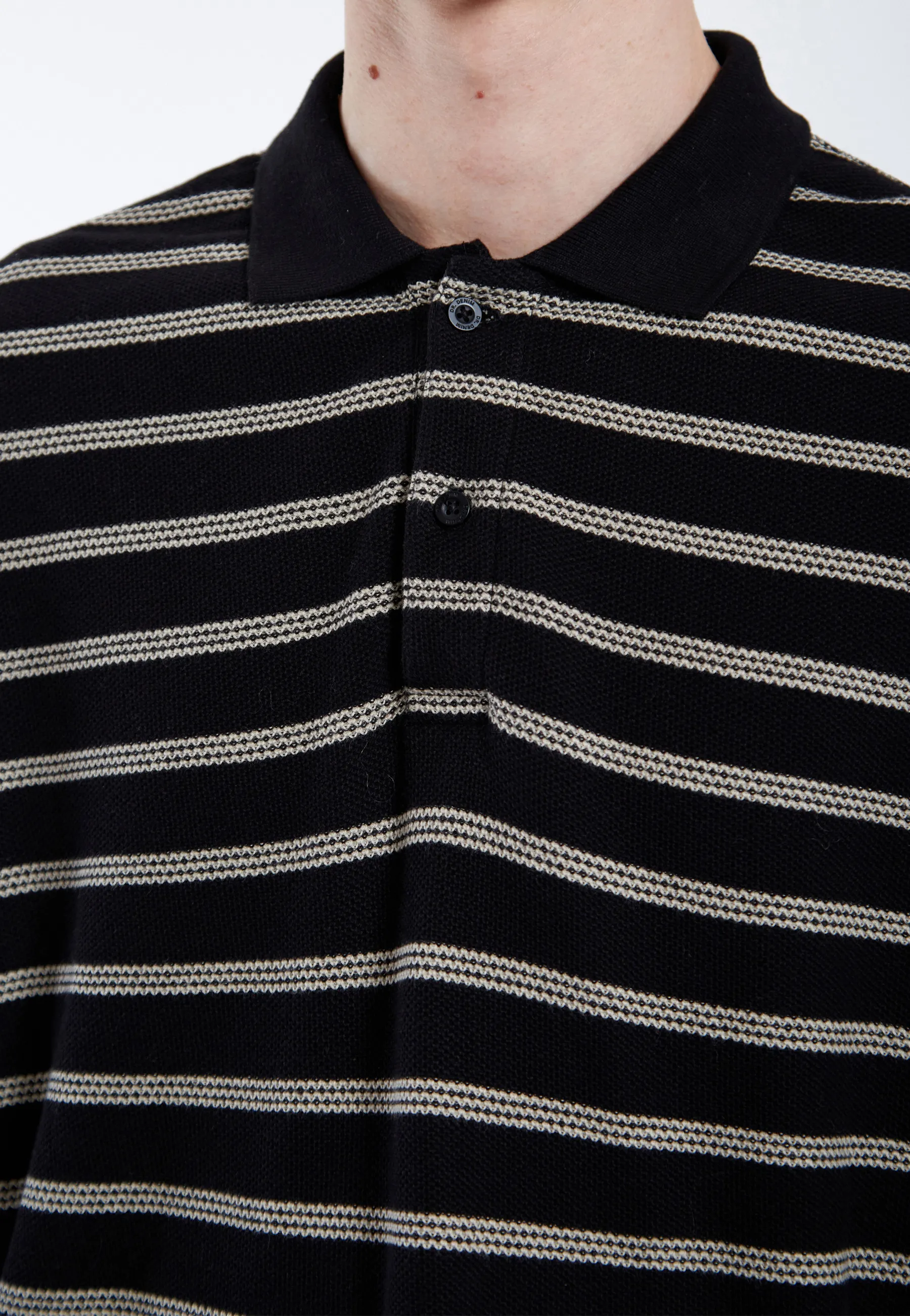 Reno Polo - Black SL Stripe - Image 11