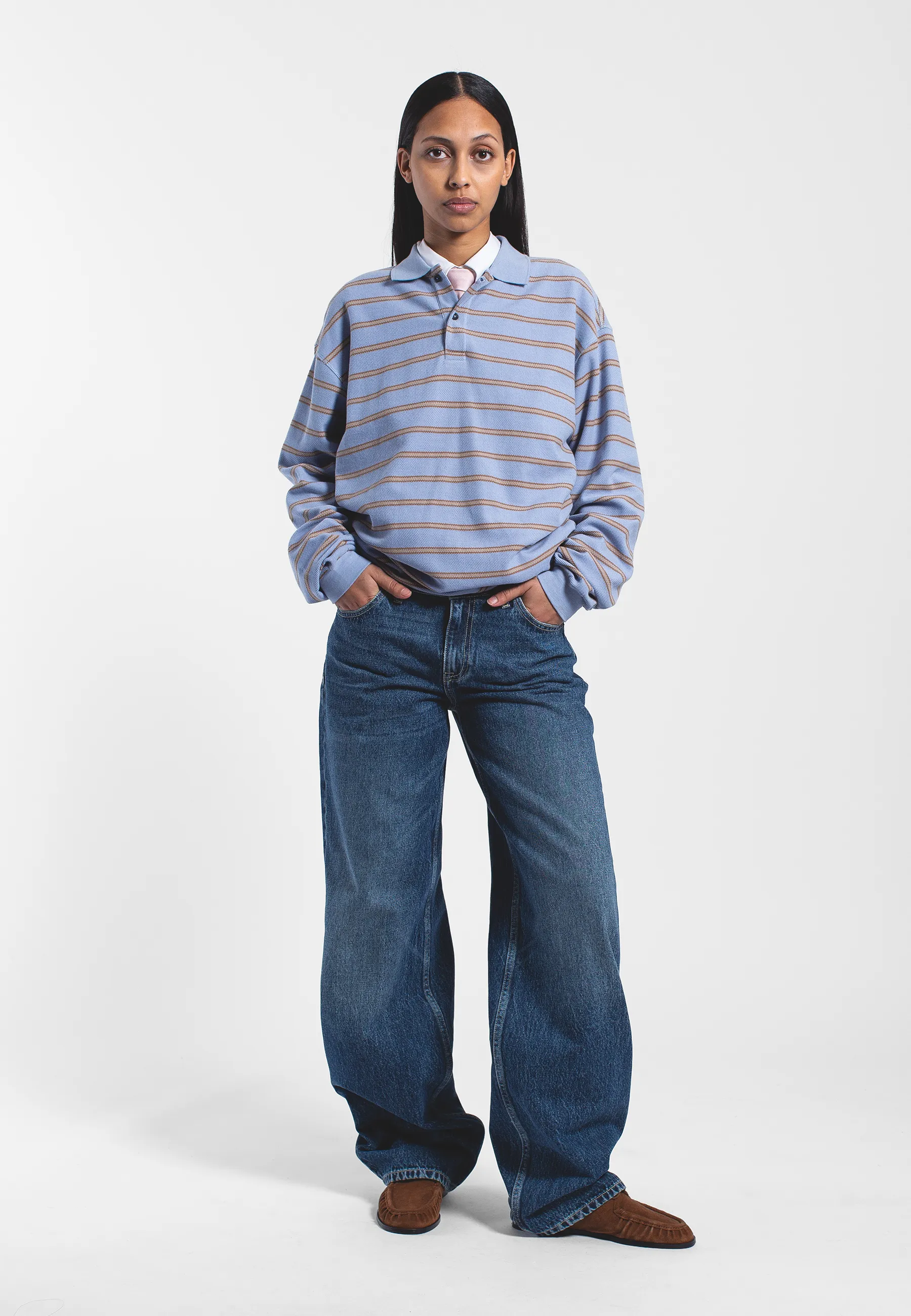Reno Polo - Zen Blue Stripe