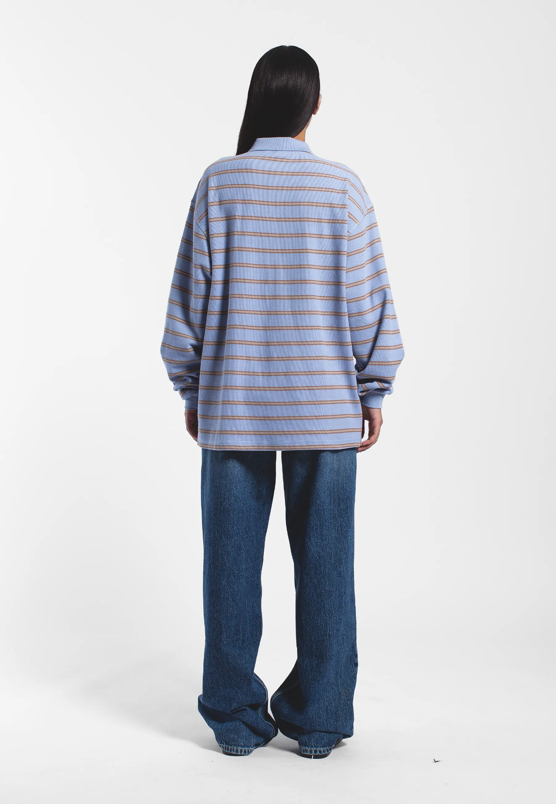 Reno Polo - Zen Blue Stripe - Image 4