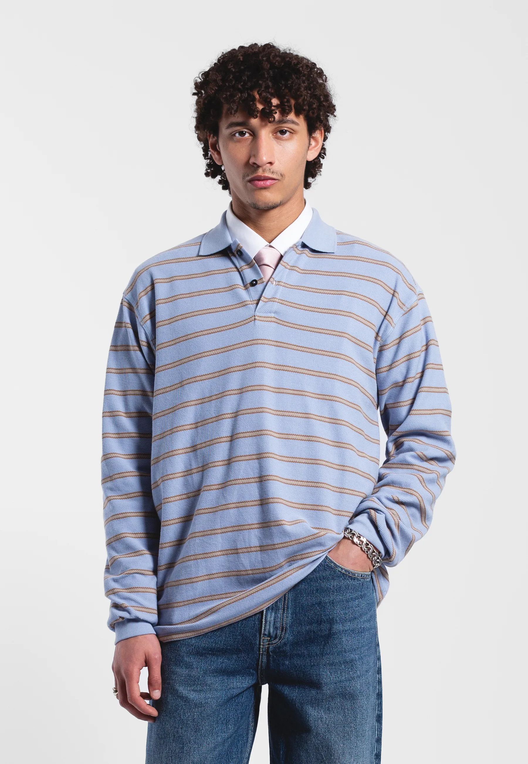 Reno Polo - Zen Blue Stripe - Image 8