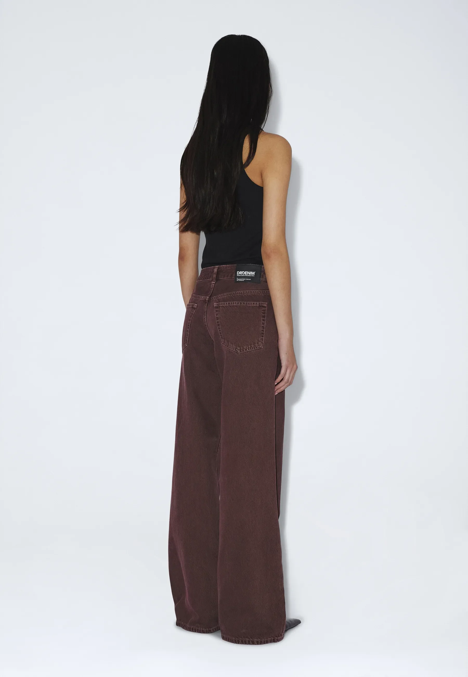 Rhue Low Wide - Washed Aubergine - Image 5